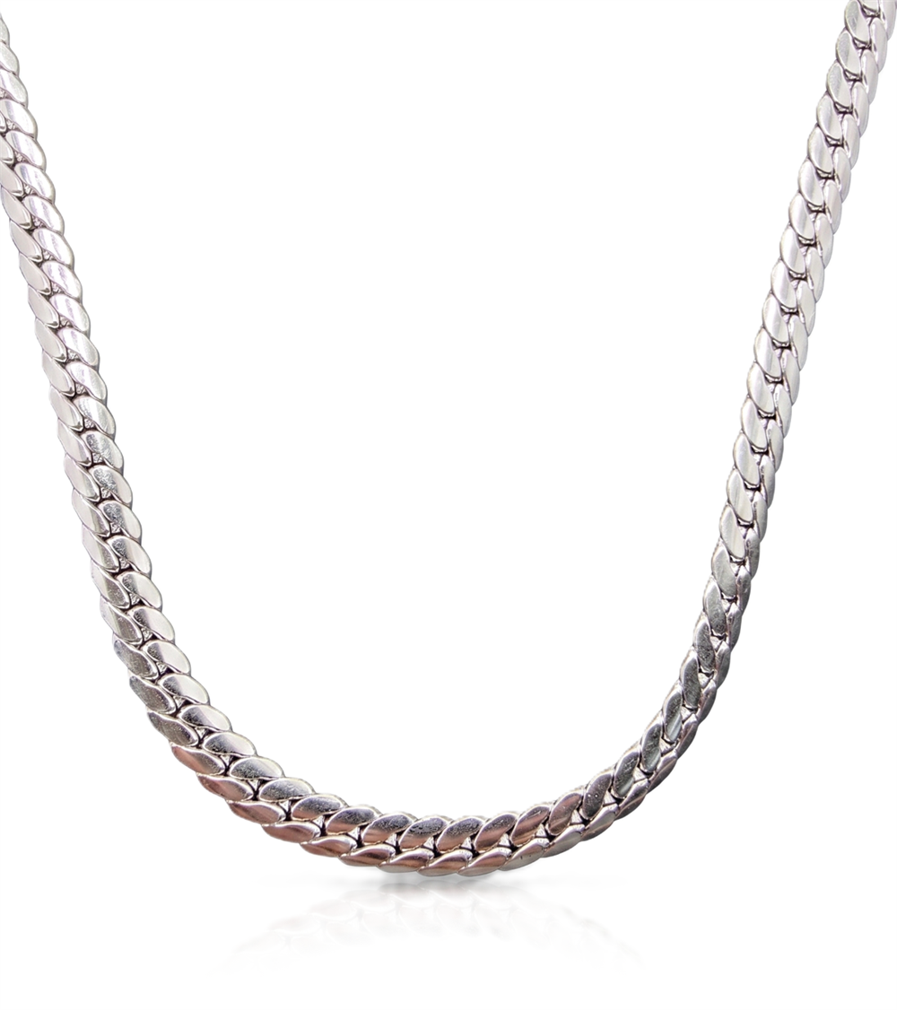 Erkek Çelik Kolye SILVER 60cm