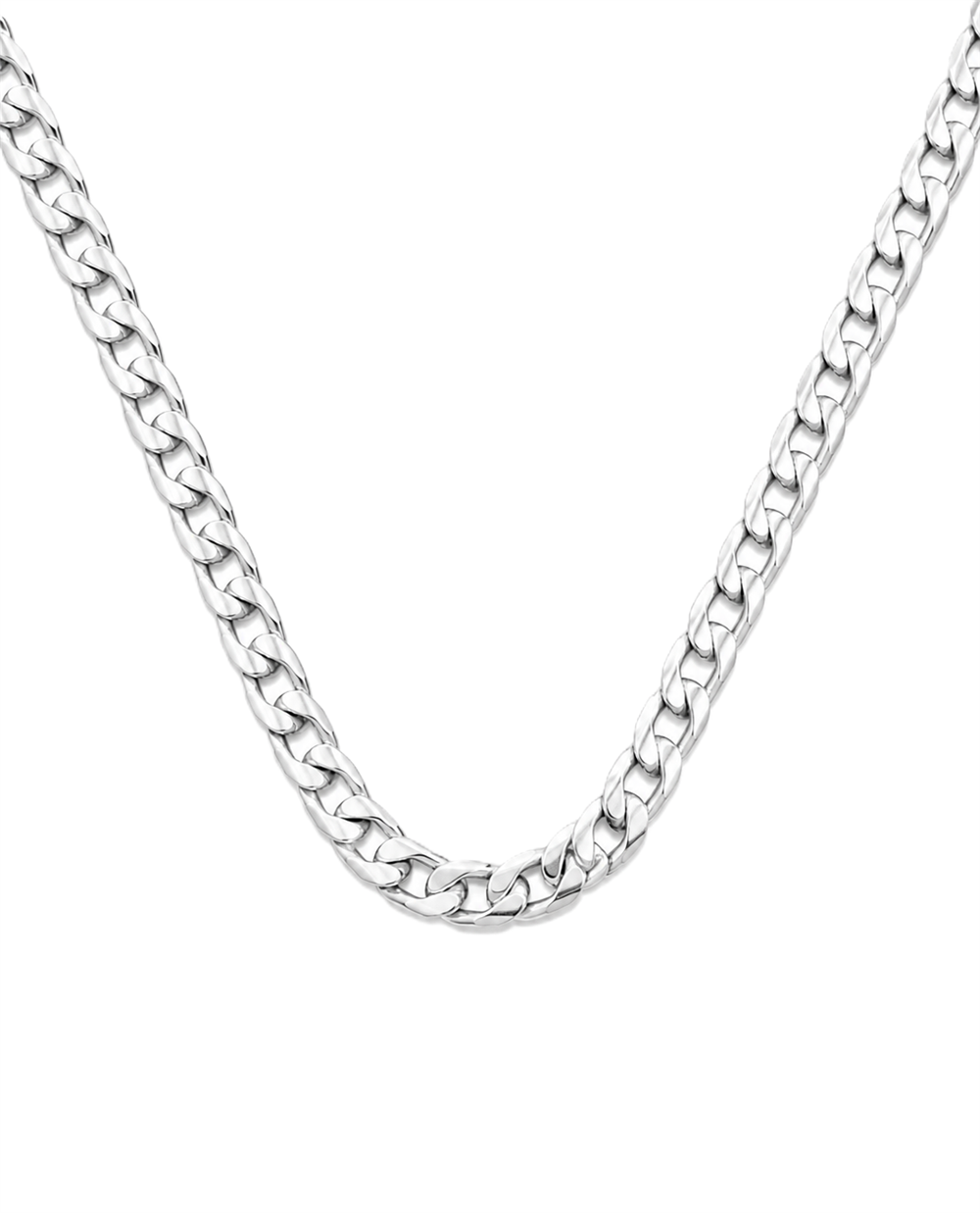 Erkek Çelik Kolye SILVER 60cm