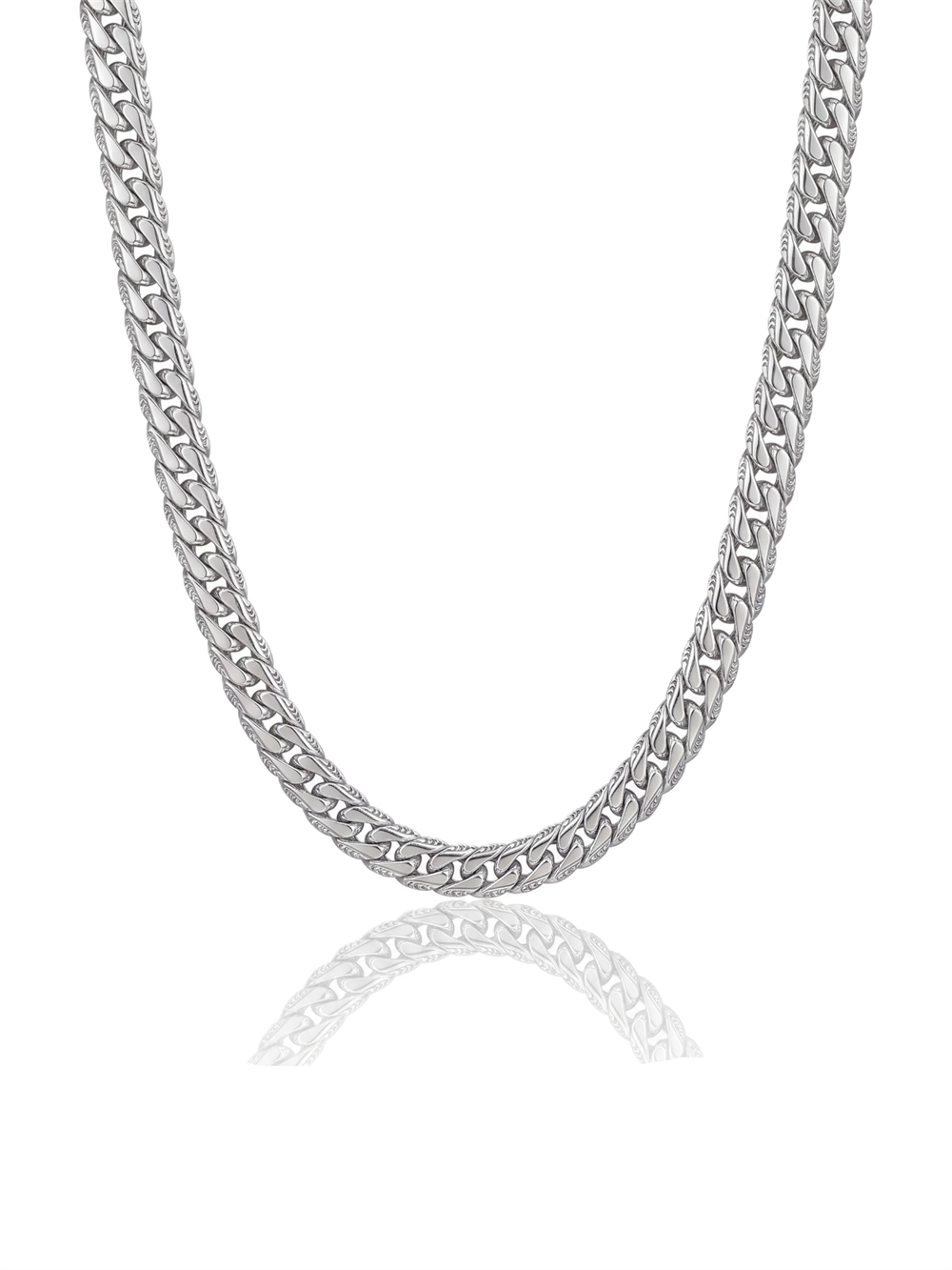 Erkek Çelik Kolye SILVER 60cm