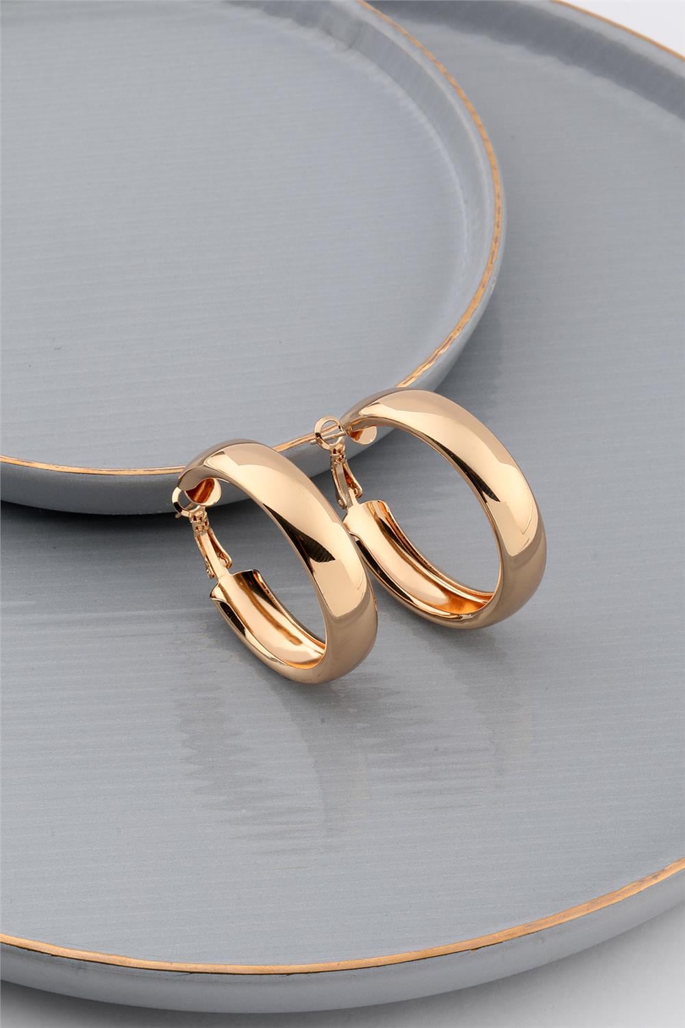Halka Küpe Gold
