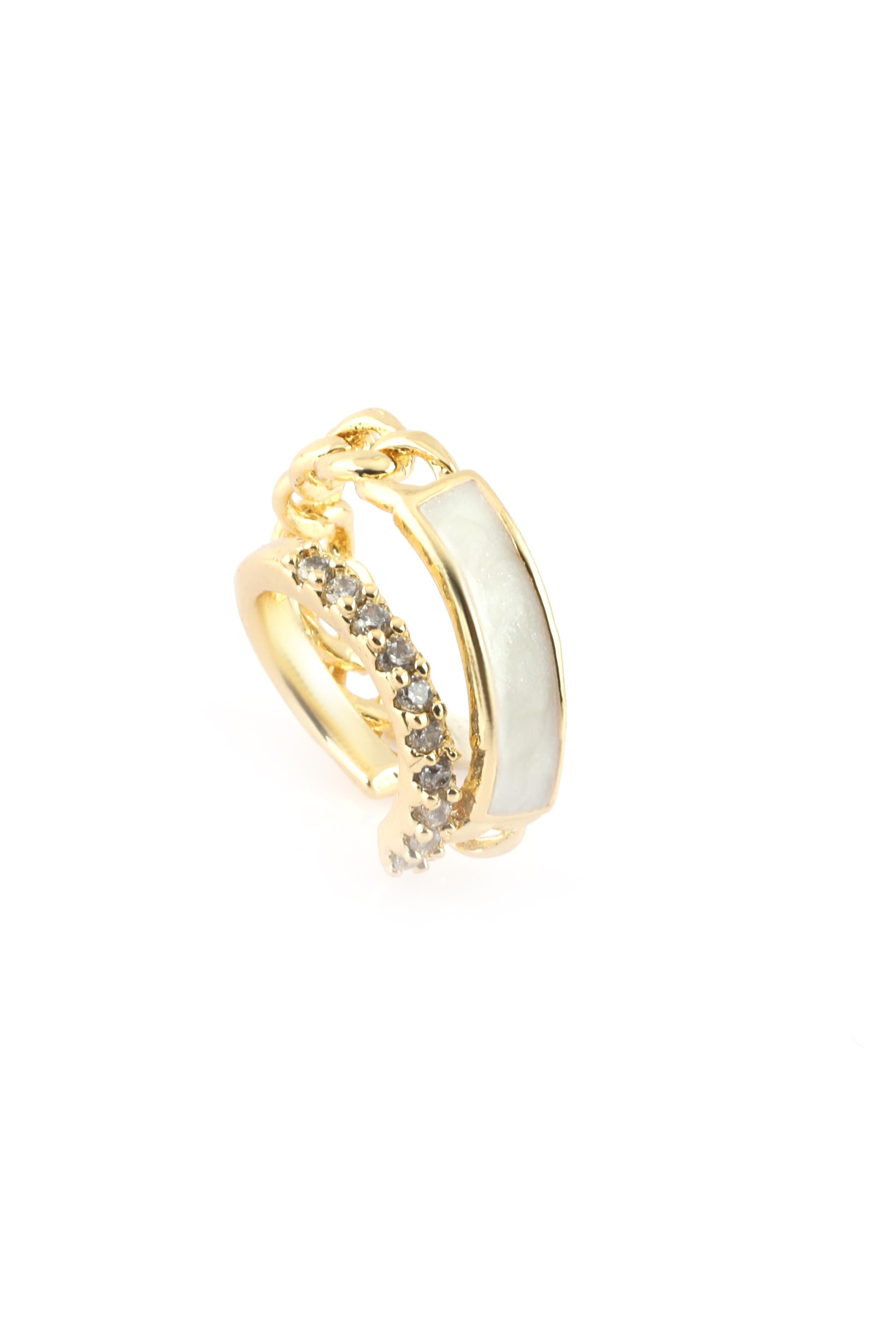 Kıkırdak Küpe Gold