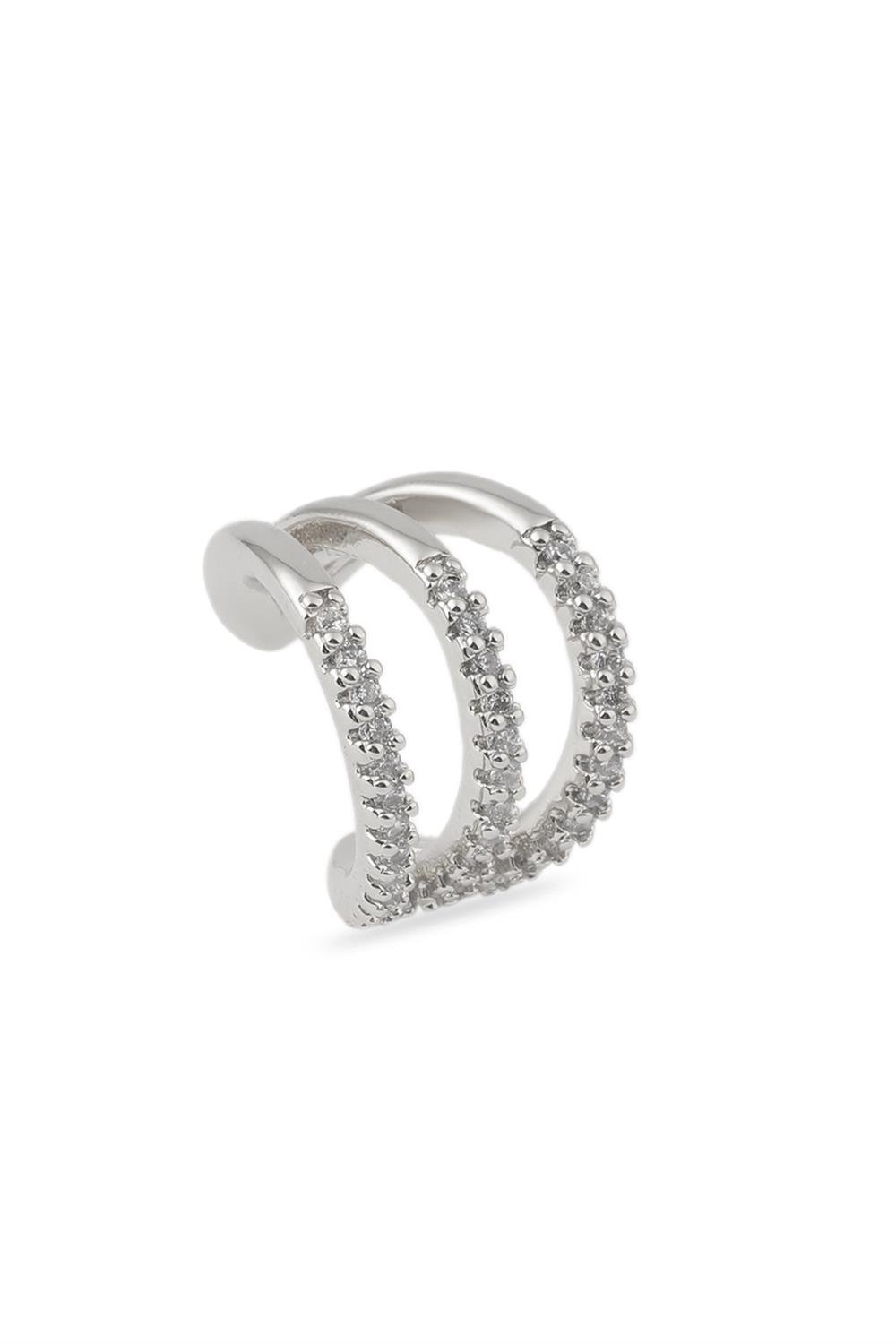 Kıkırdak Küpe Silver