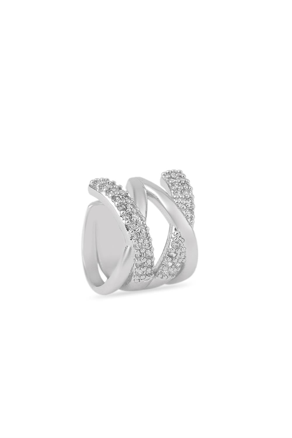 Kıkırdak Küpe Silver