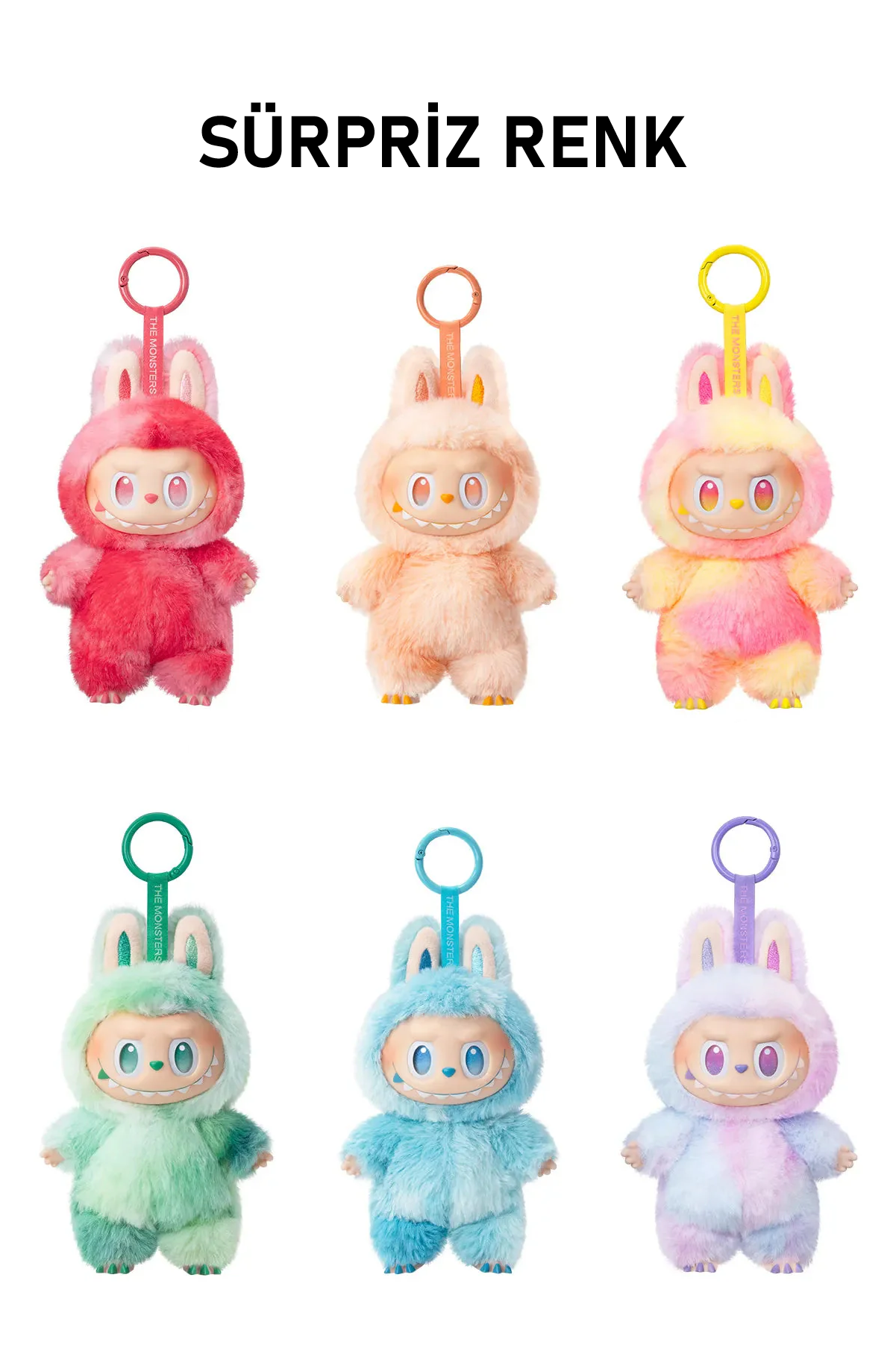 Labubu Peluş Anahtarlık