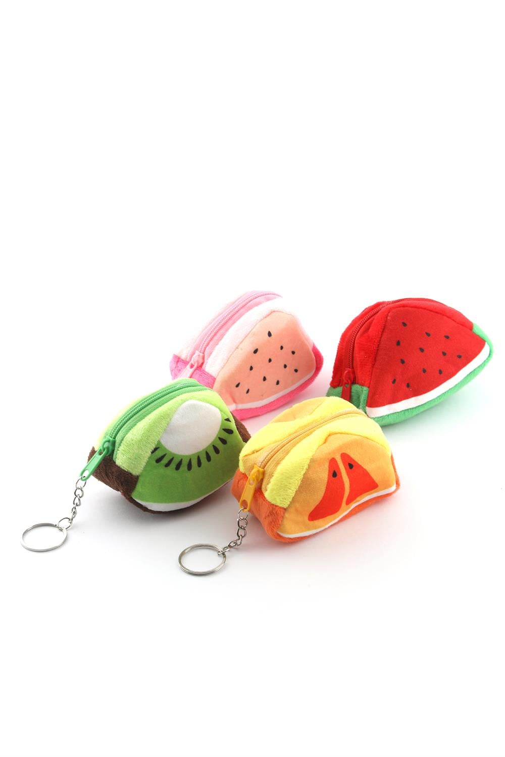 Mini Fermuarlı Bozuk Para Cüzdanı 12 Adet