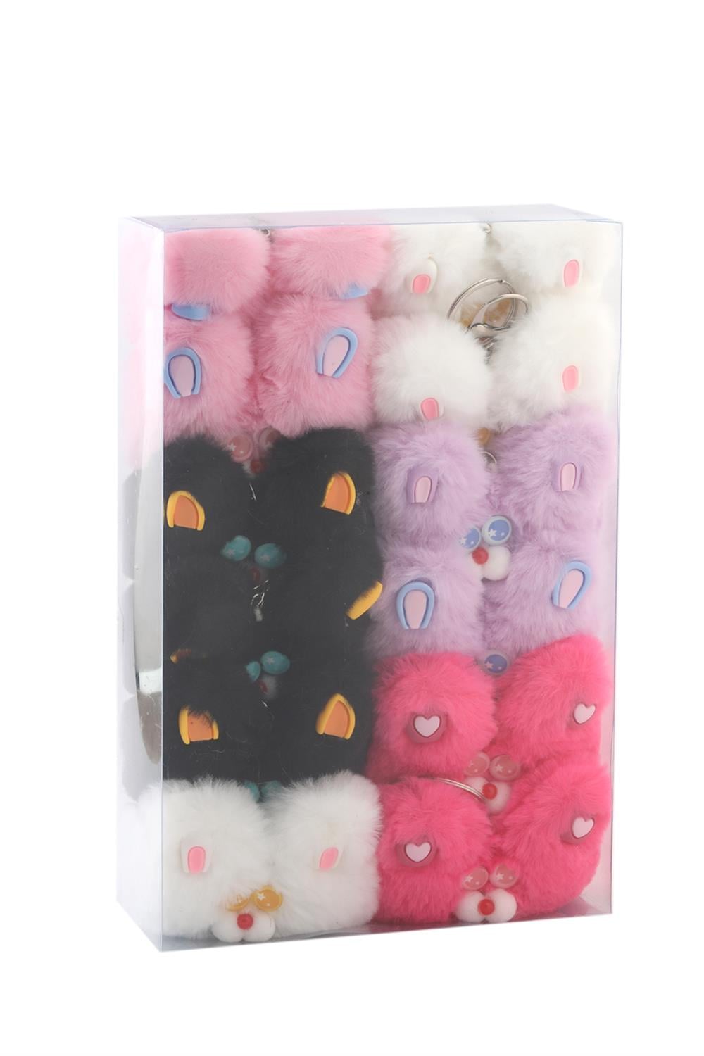 Peluş Anahtarlık 12'li