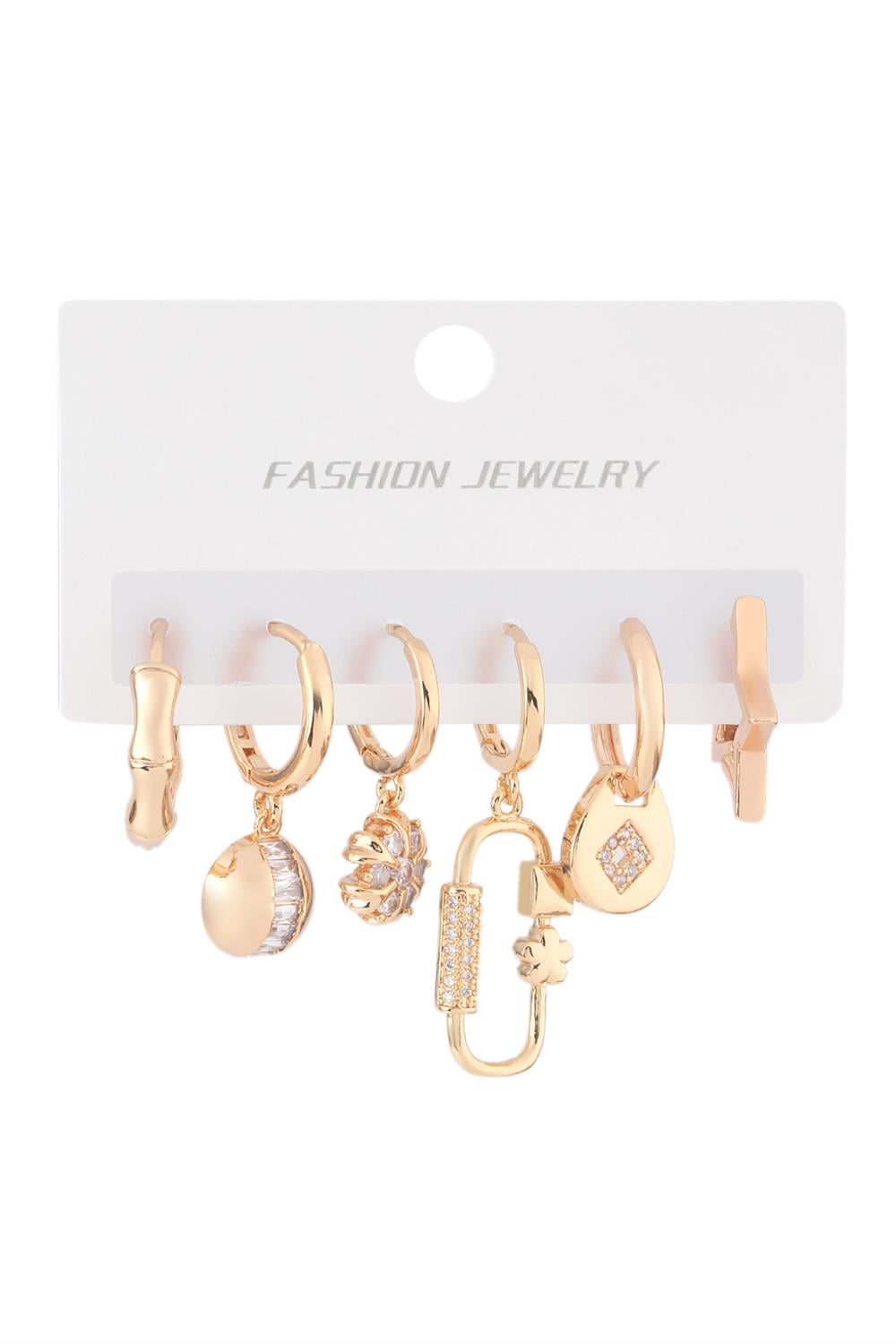 VIP Set Küpe Gold