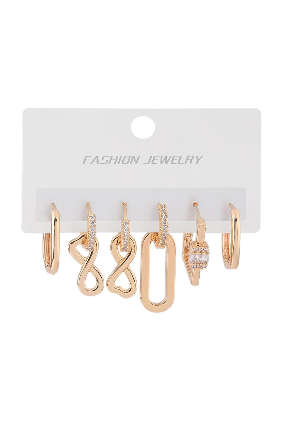 VIP Set Küpe Gold