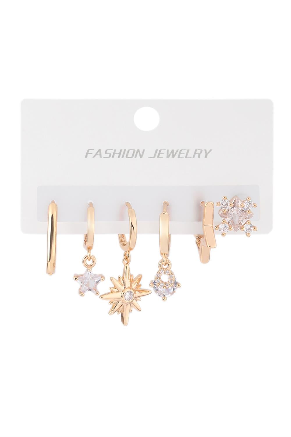 VIP Set Küpe Gold