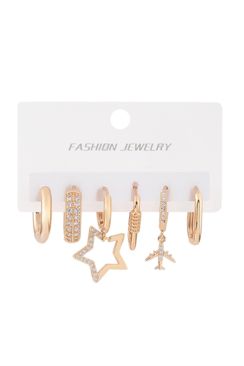 VIP Set Küpe Gold
