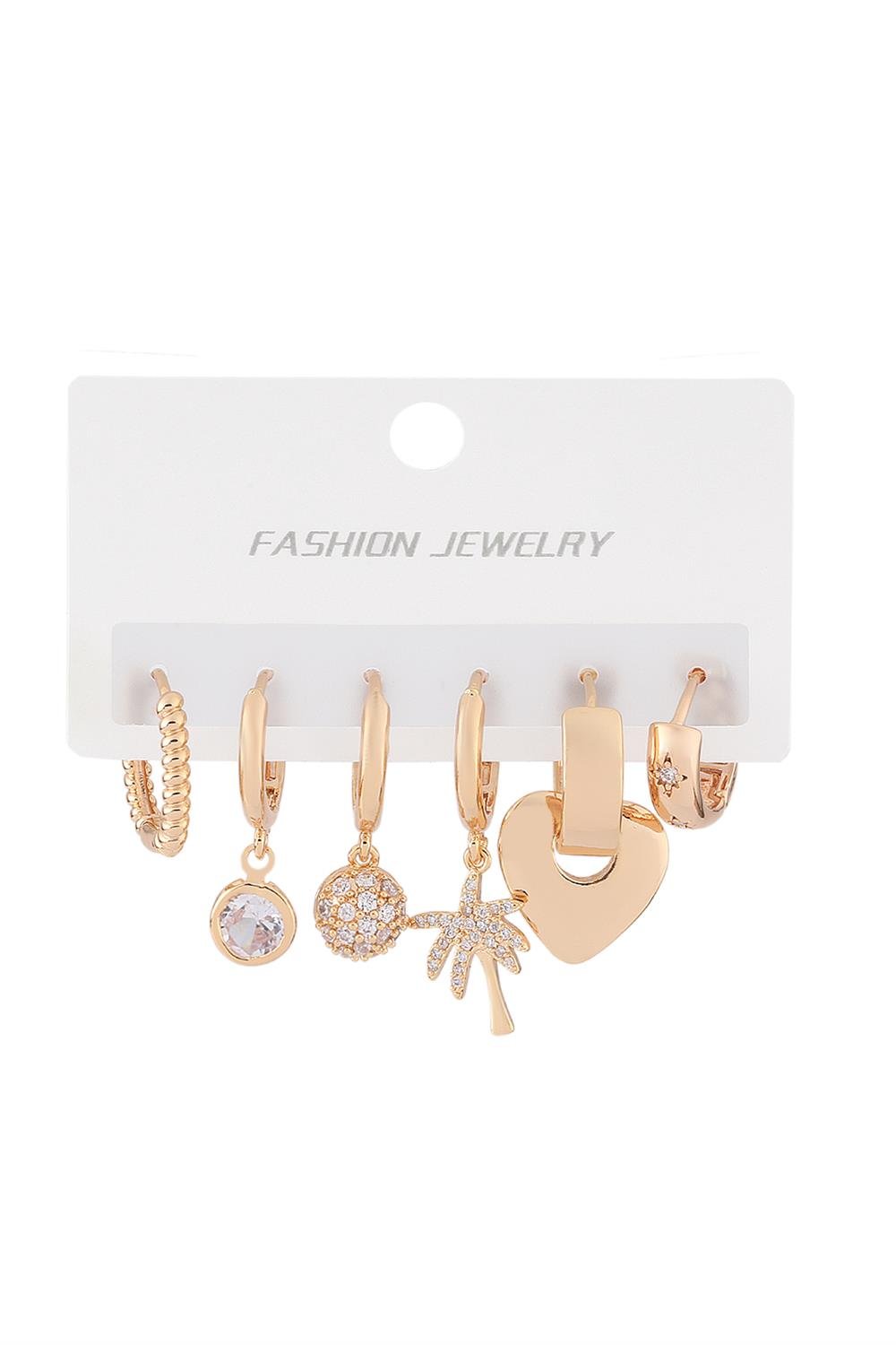 VIP Set Küpe Gold