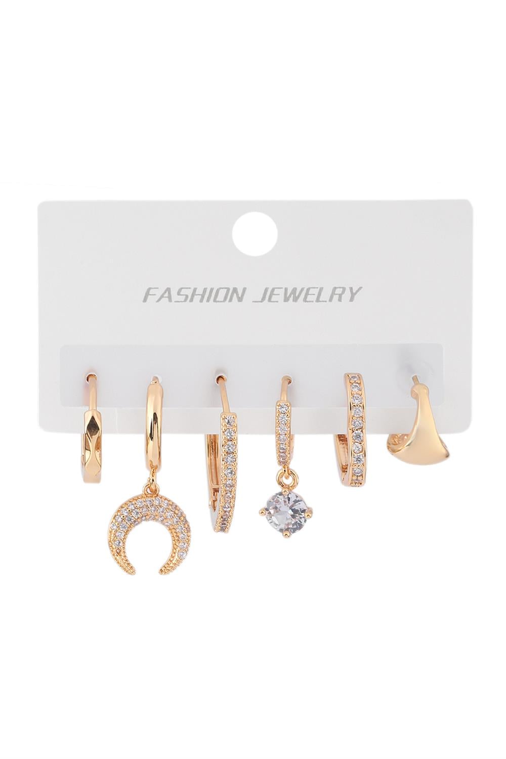 VIP Set Küpe Gold