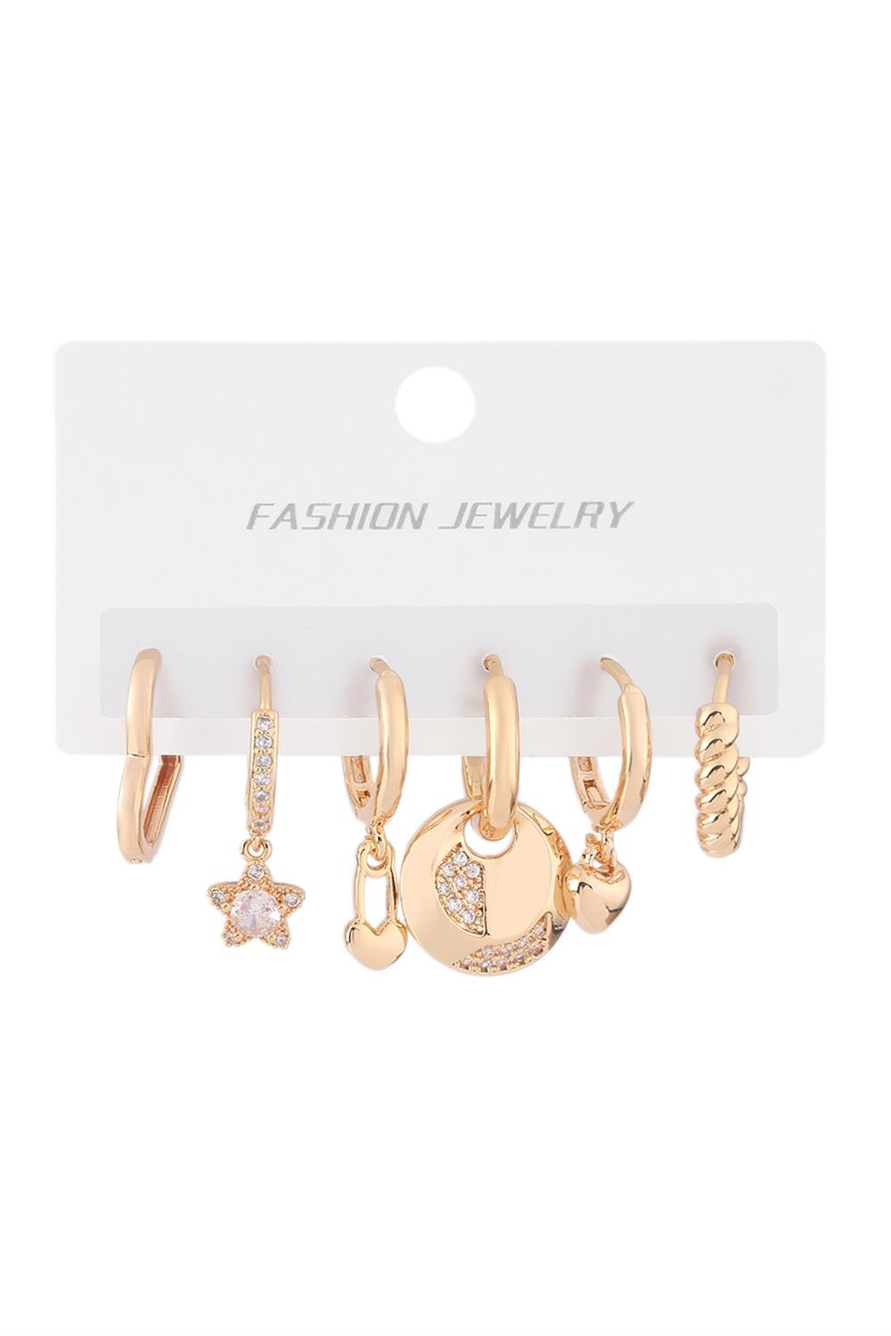 VIP Set Küpe Gold