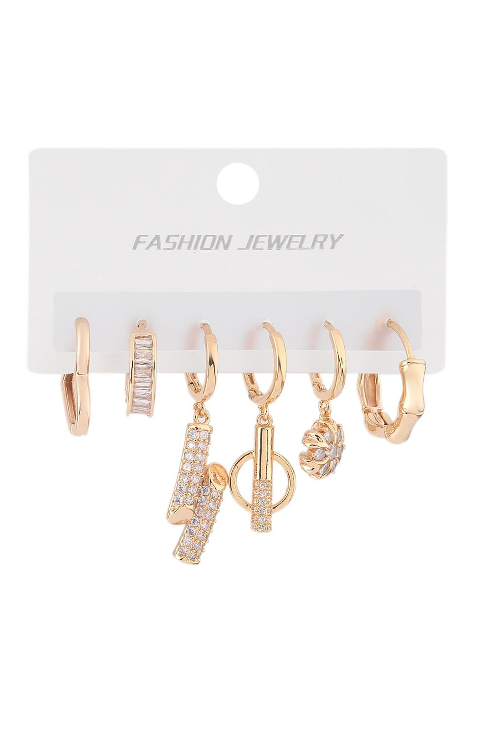 VIP Set Küpe Gold