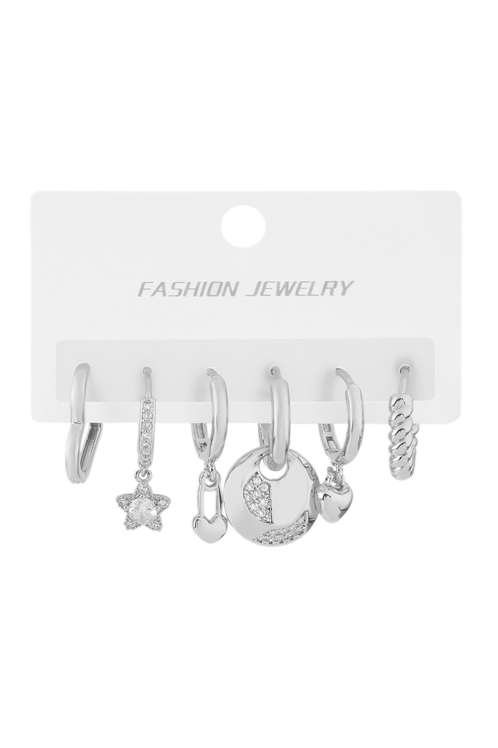 VIP Set Küpe Silver