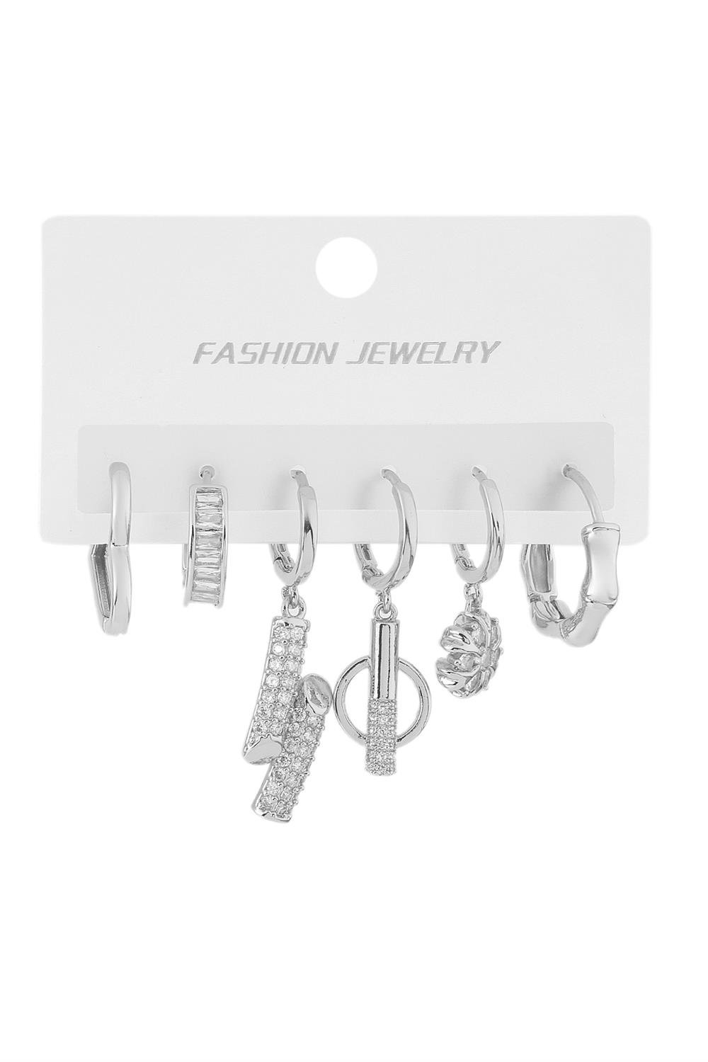 VIP Set Küpe Silver