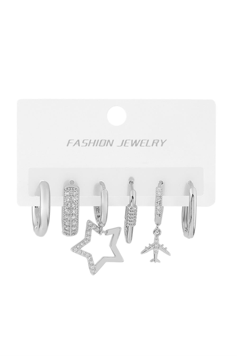 VIP Set Küpe Silver