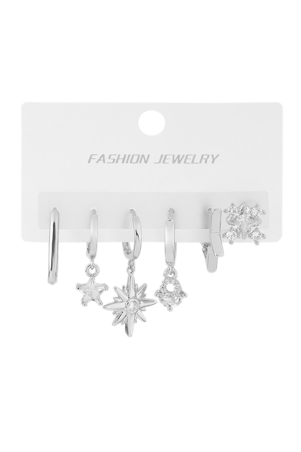 VIP Set Küpe Silver