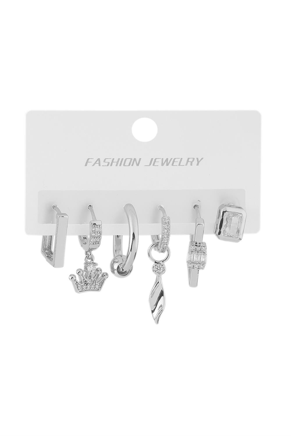 VIP Set Küpe Silver