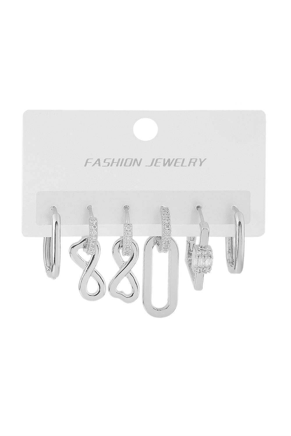 VIP Set Küpe Silver