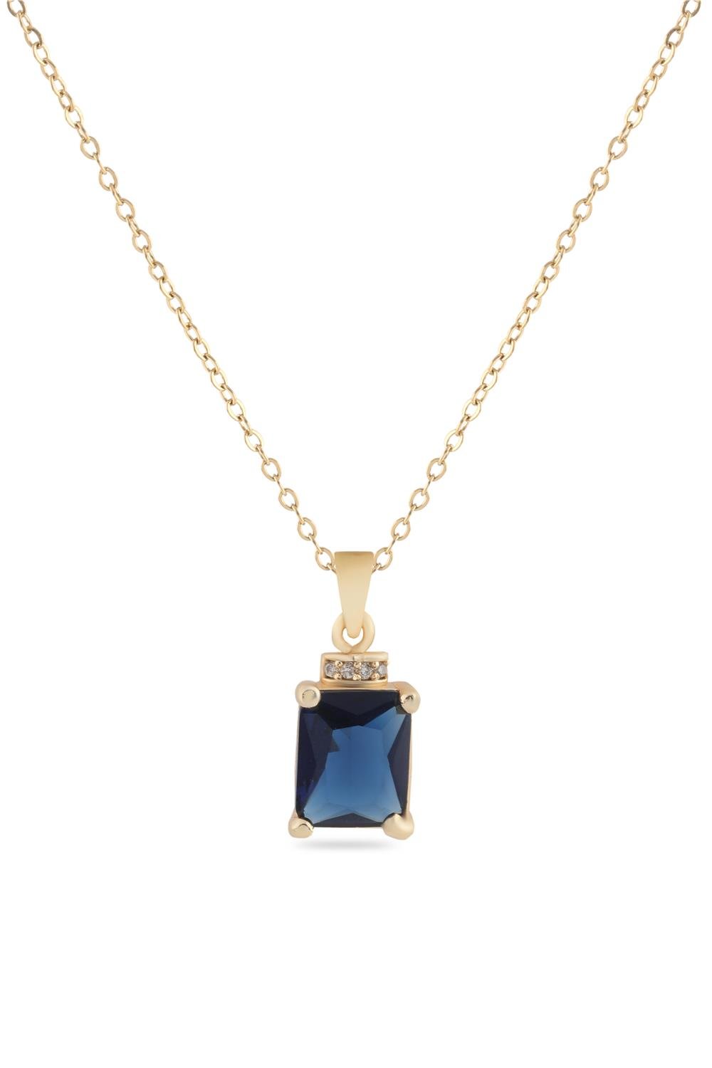 Zirkon Kolye Gold
