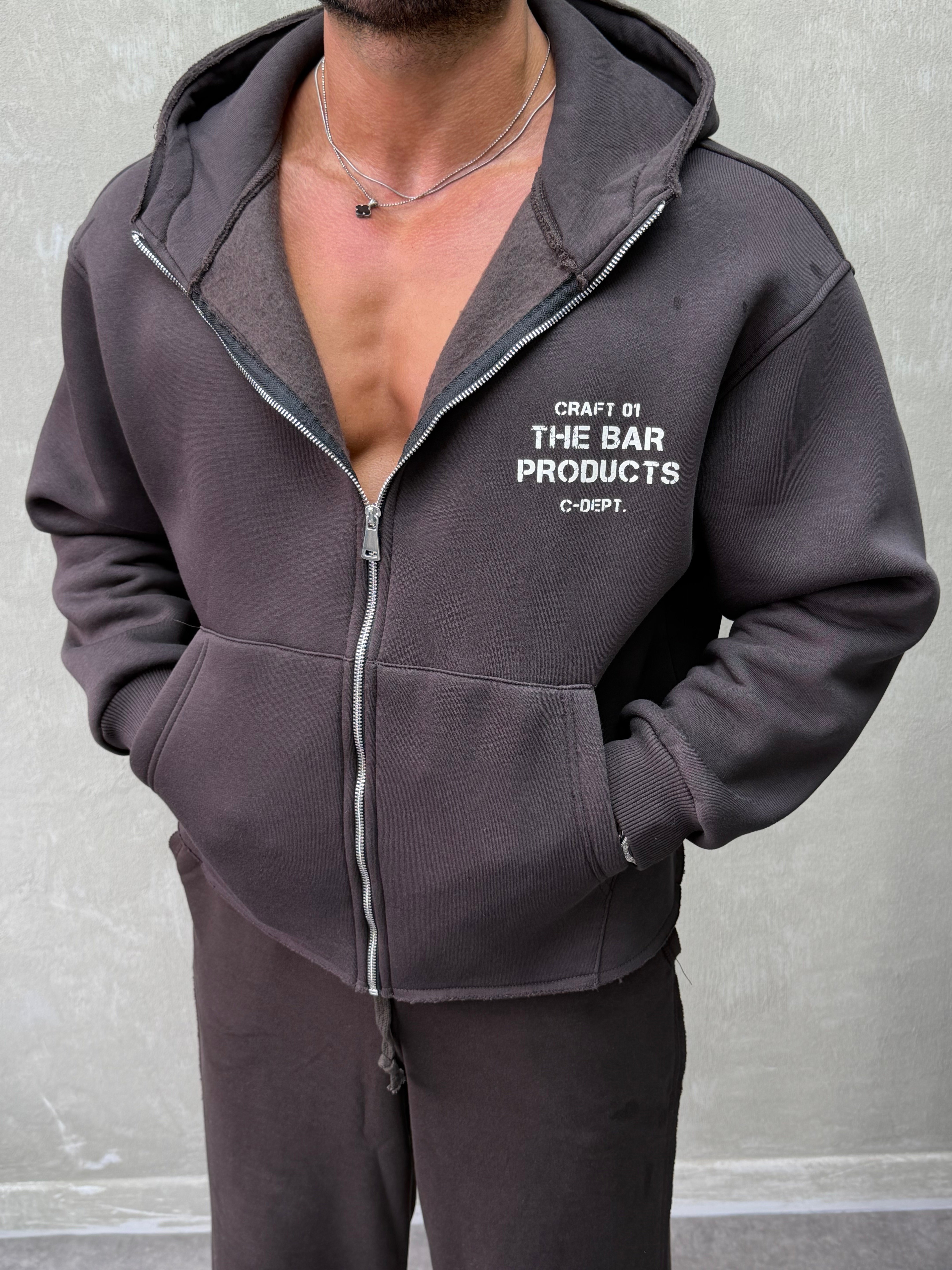 BOXY KALIP OVERSIZE KAPŞONLU SWEAT