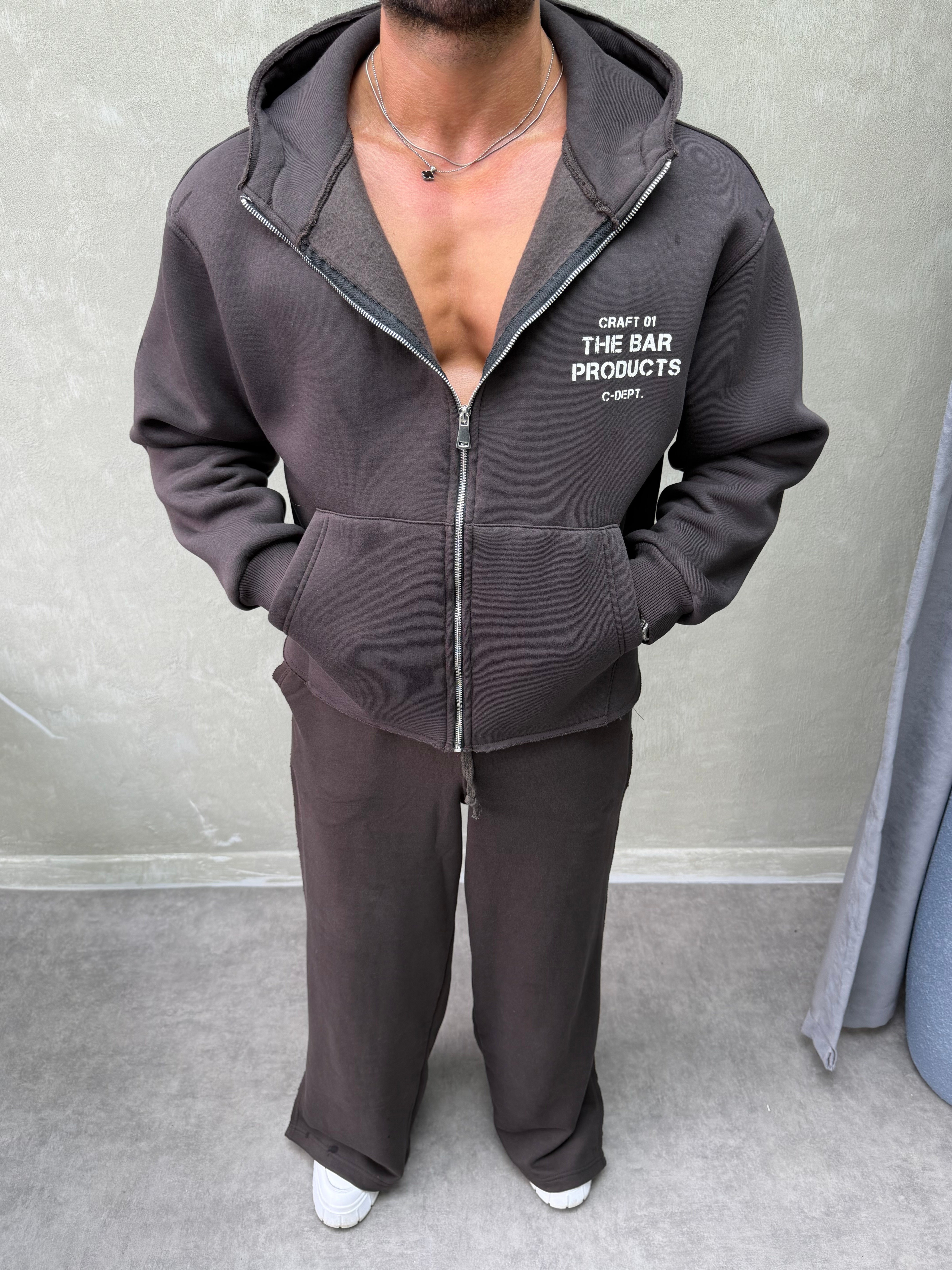 BOXY KALIP OVERSIZE KAPŞONLU SWEAT