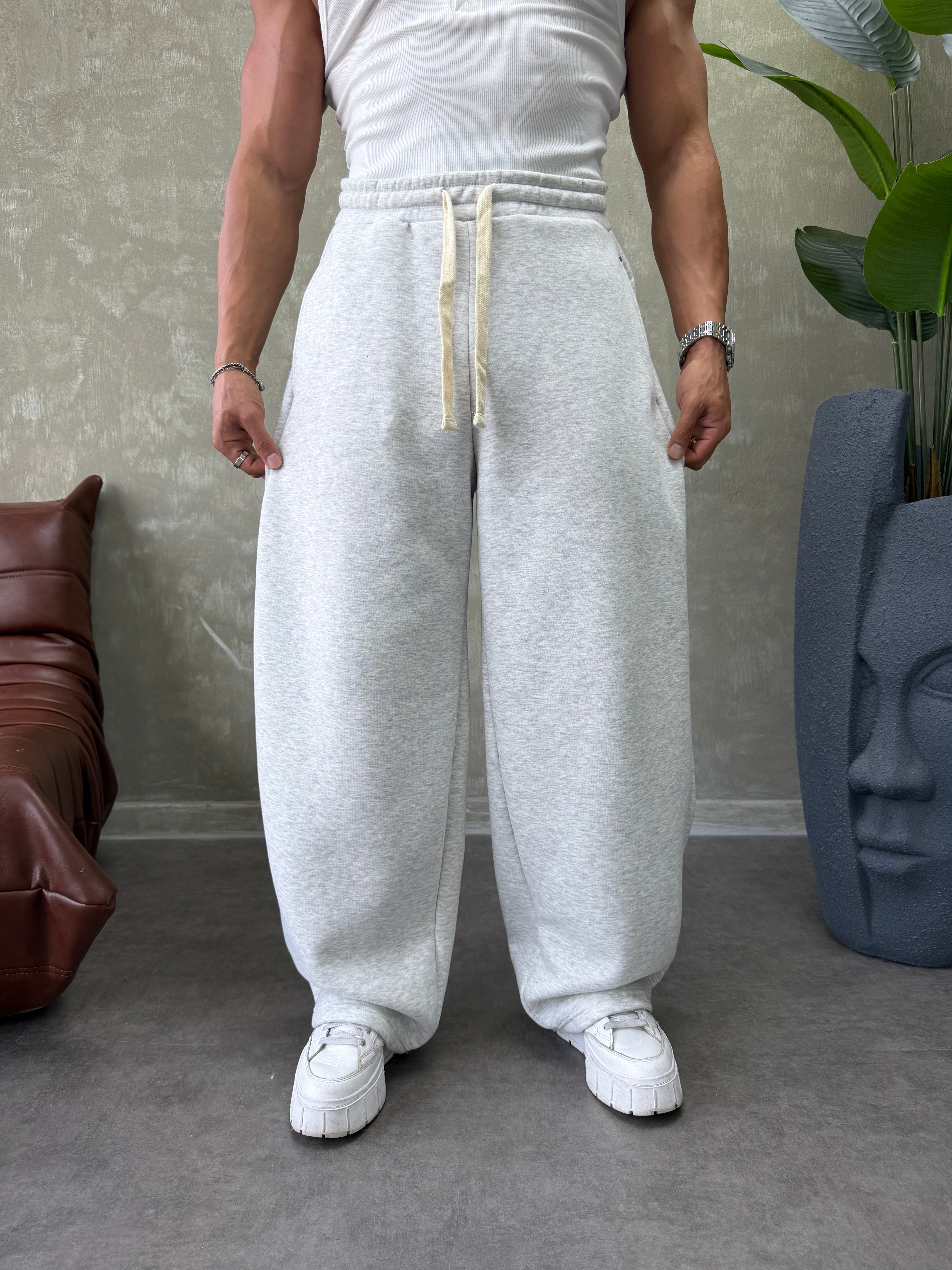 EKSTRA BAGGY EŞOFMAN ALTI GRİ