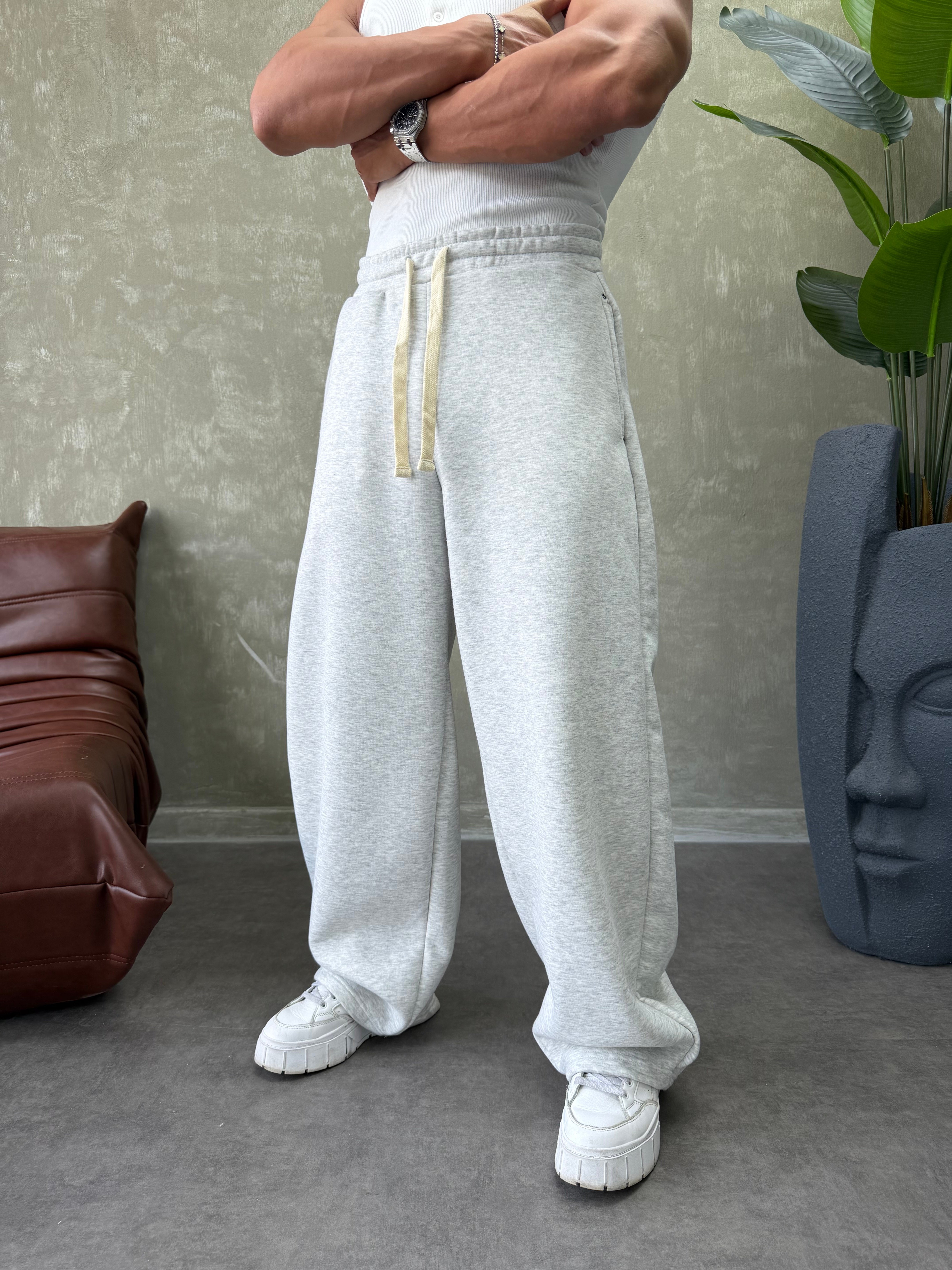 EKSTRA BAGGY EŞOFMAN ALTI GRİ