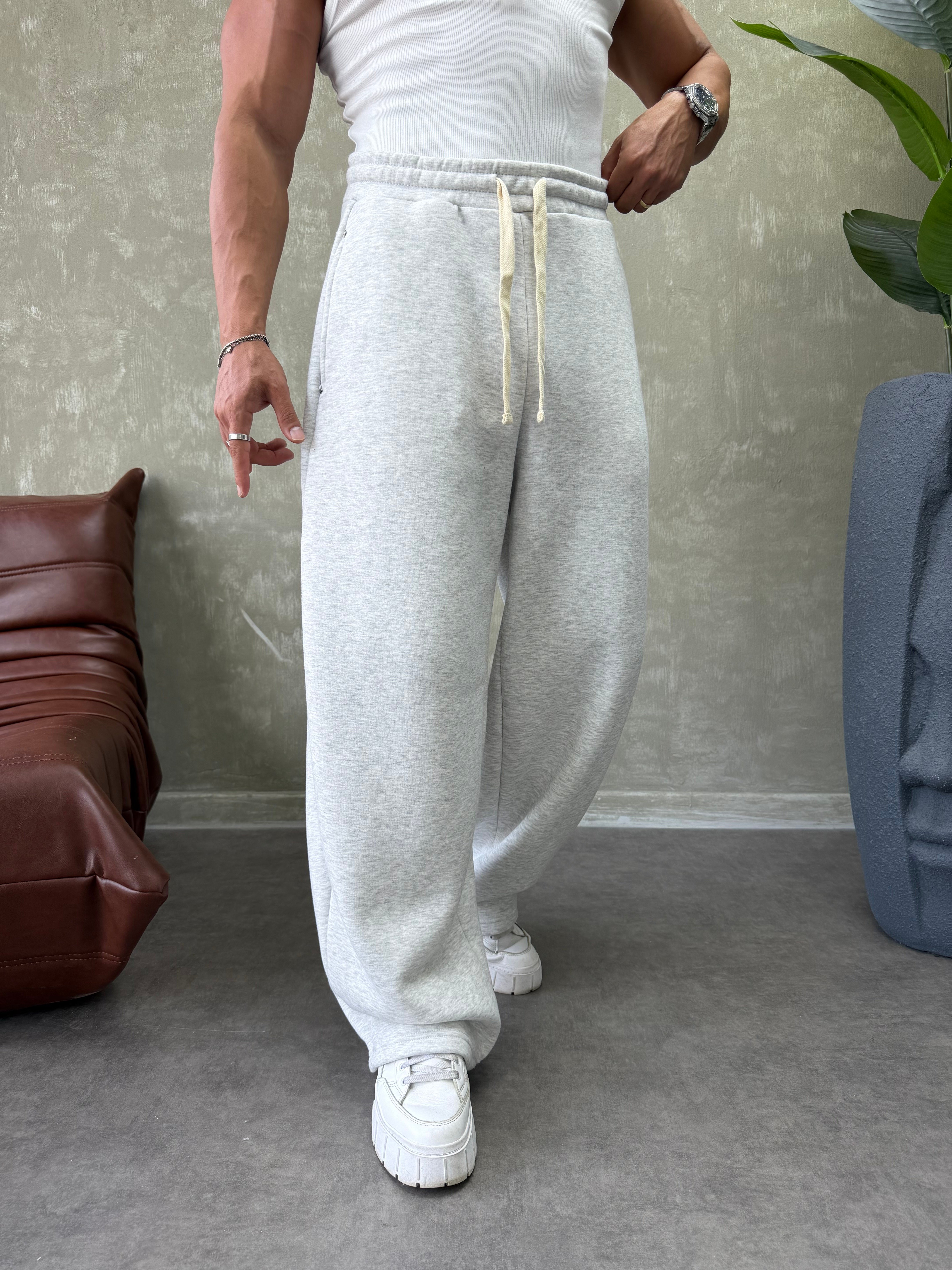 EKSTRA BAGGY EŞOFMAN ALTI GRİ