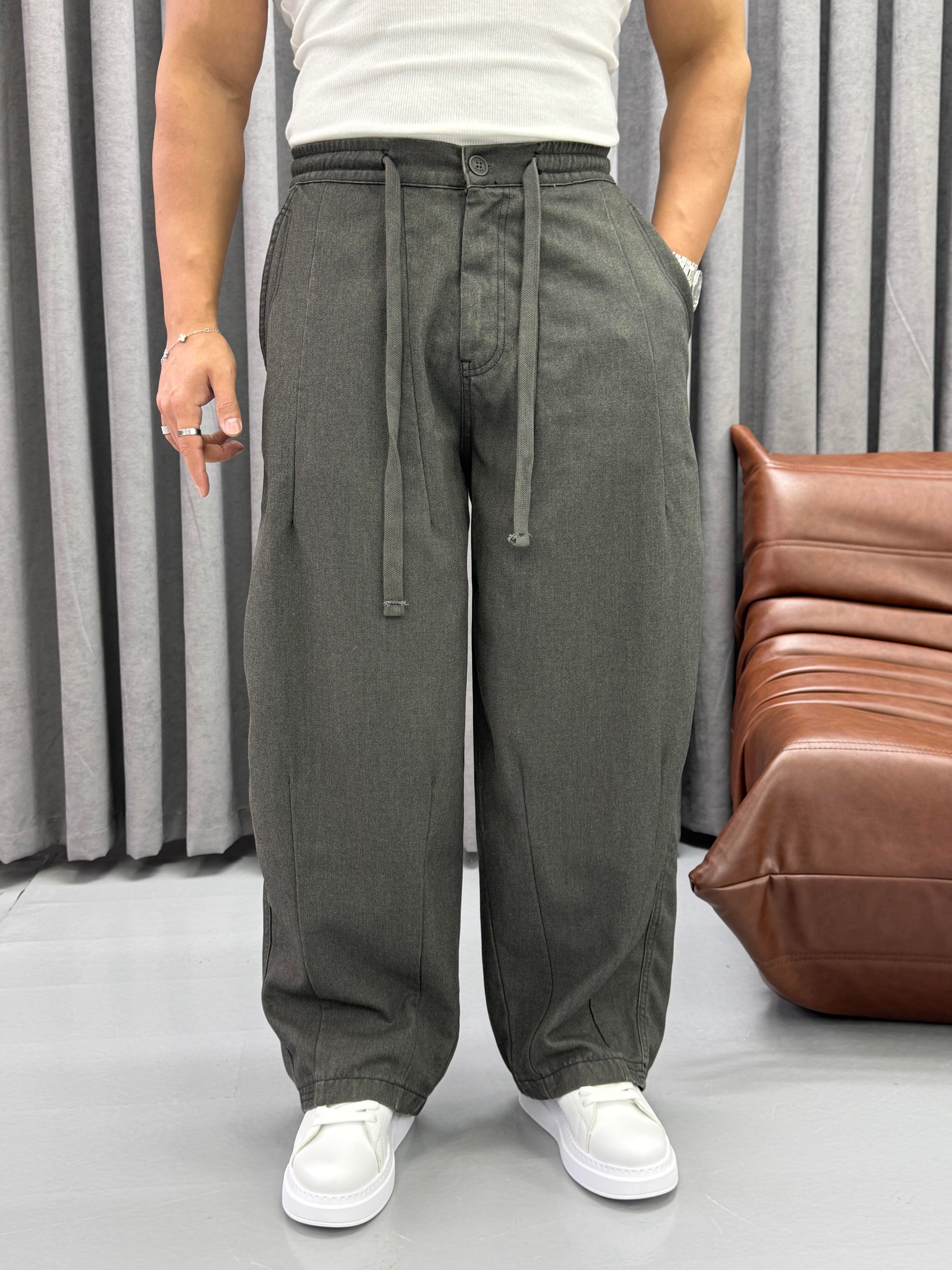 GABARDİN KUMAŞ SÜPER BAGGY FÜME