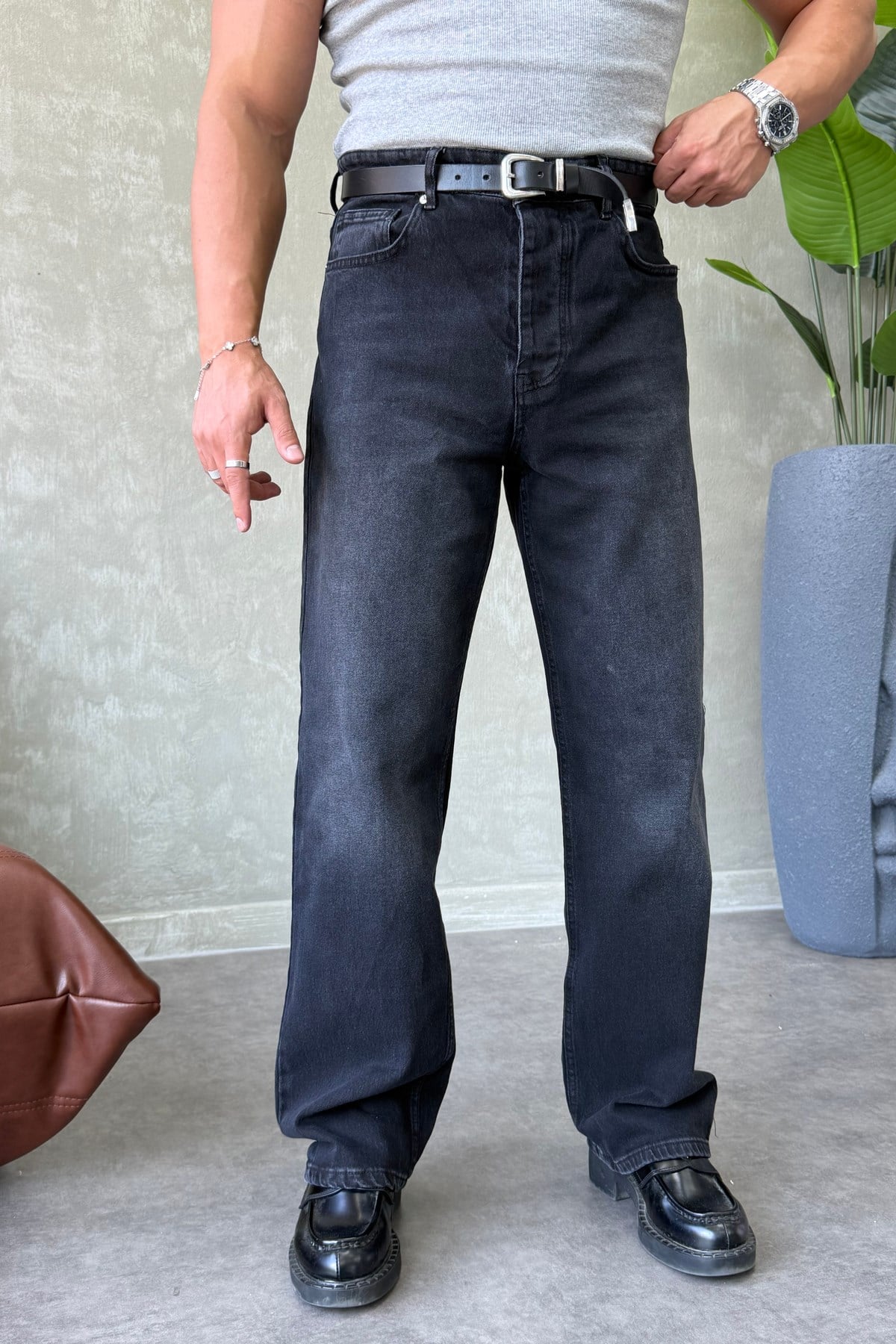 GG PREMİUM SERİ REGULAR FİT JEAN FÜME