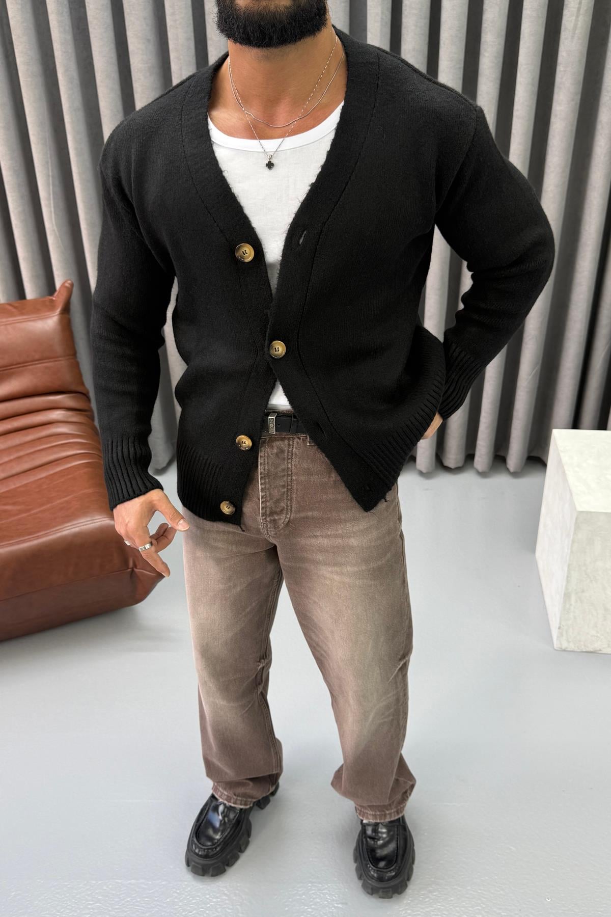 MR KIRÇILLI HIRKA SİYAH