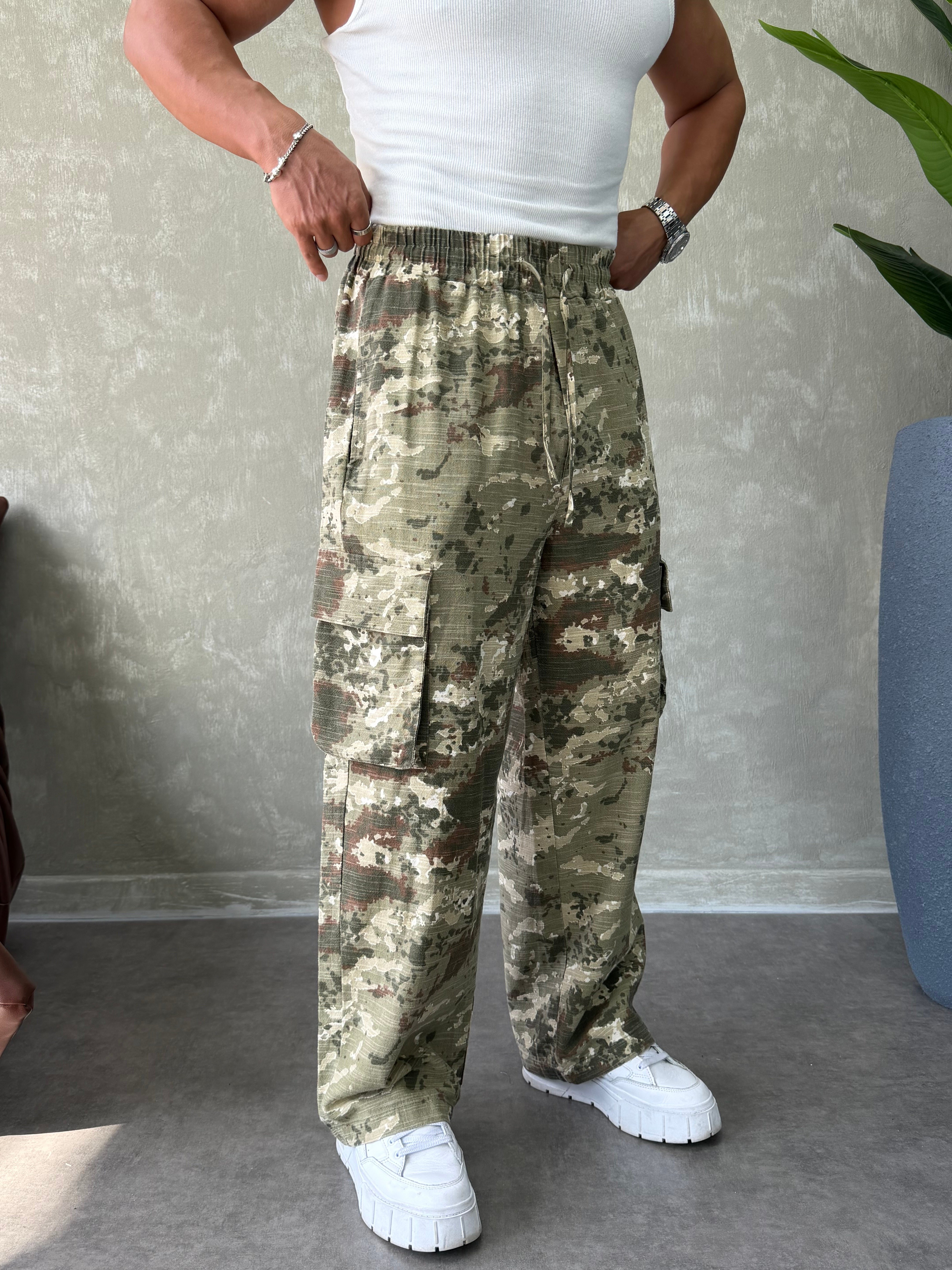 PREMIUM KAMUFLAJ BAGGY PANTOLON 