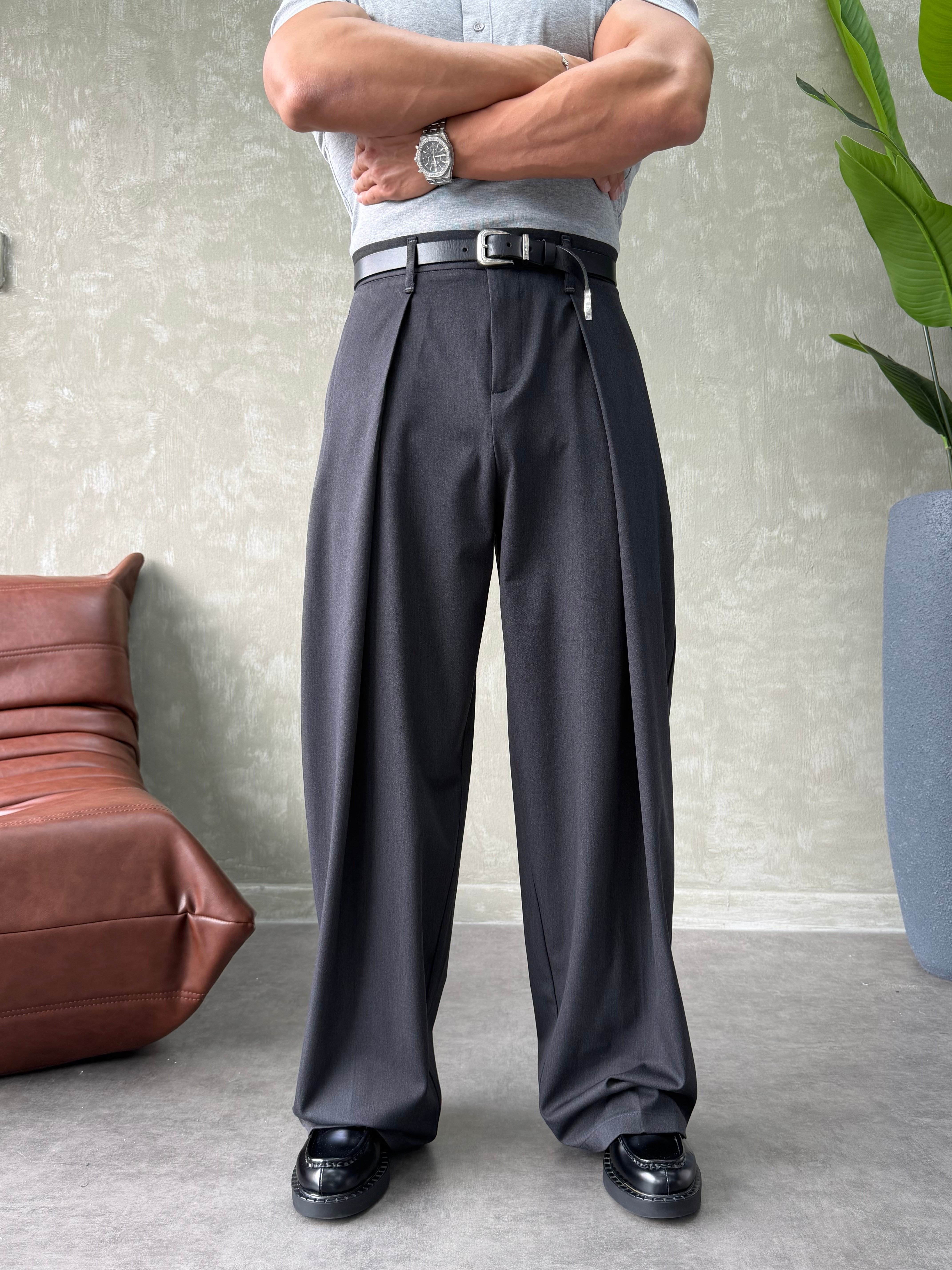 PREMIUM KUMAŞ KORE KESİM PANTOLON BEYAZ