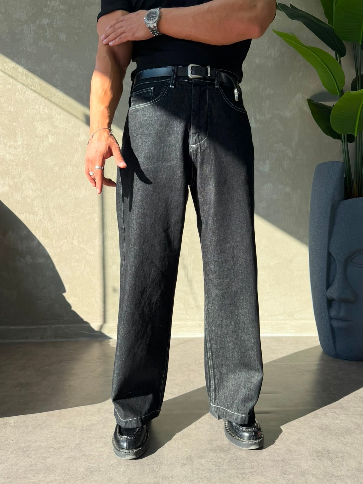 PREMİUM SERİ BAGGY JEAN ANTRASİT