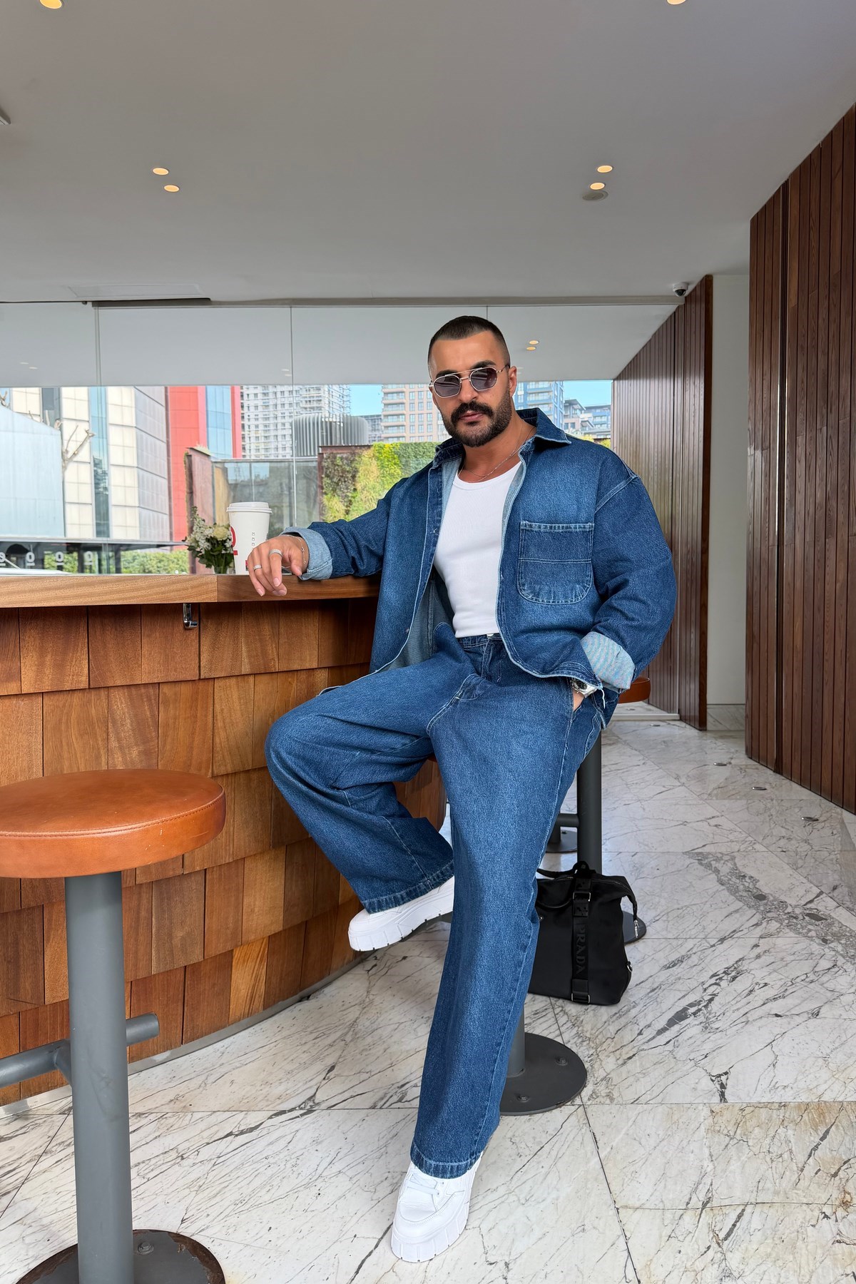 PREMİUM SERİ BALON JEAN TAKIM LACİVERT