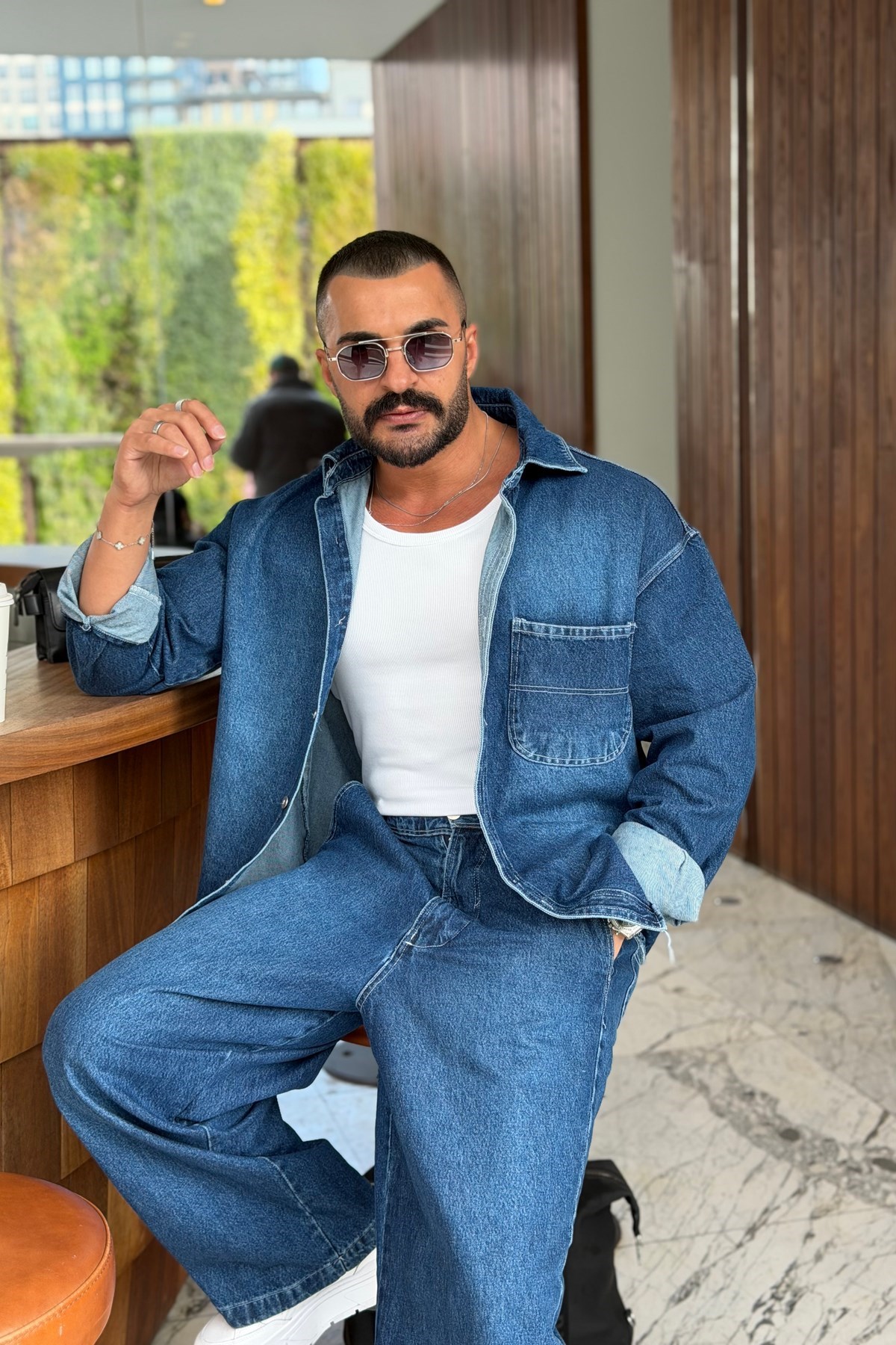 PREMİUM SERİ BALON JEAN TAKIM LACİVERT