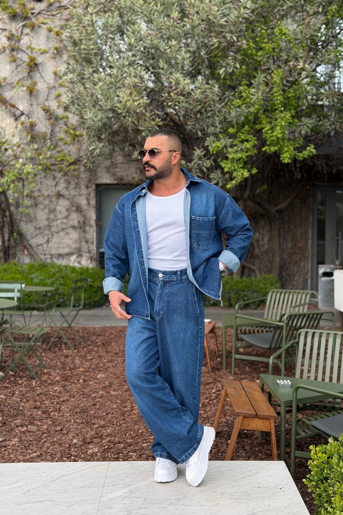 PREMİUM SERİ BALON JEAN TAKIM LACİVERT