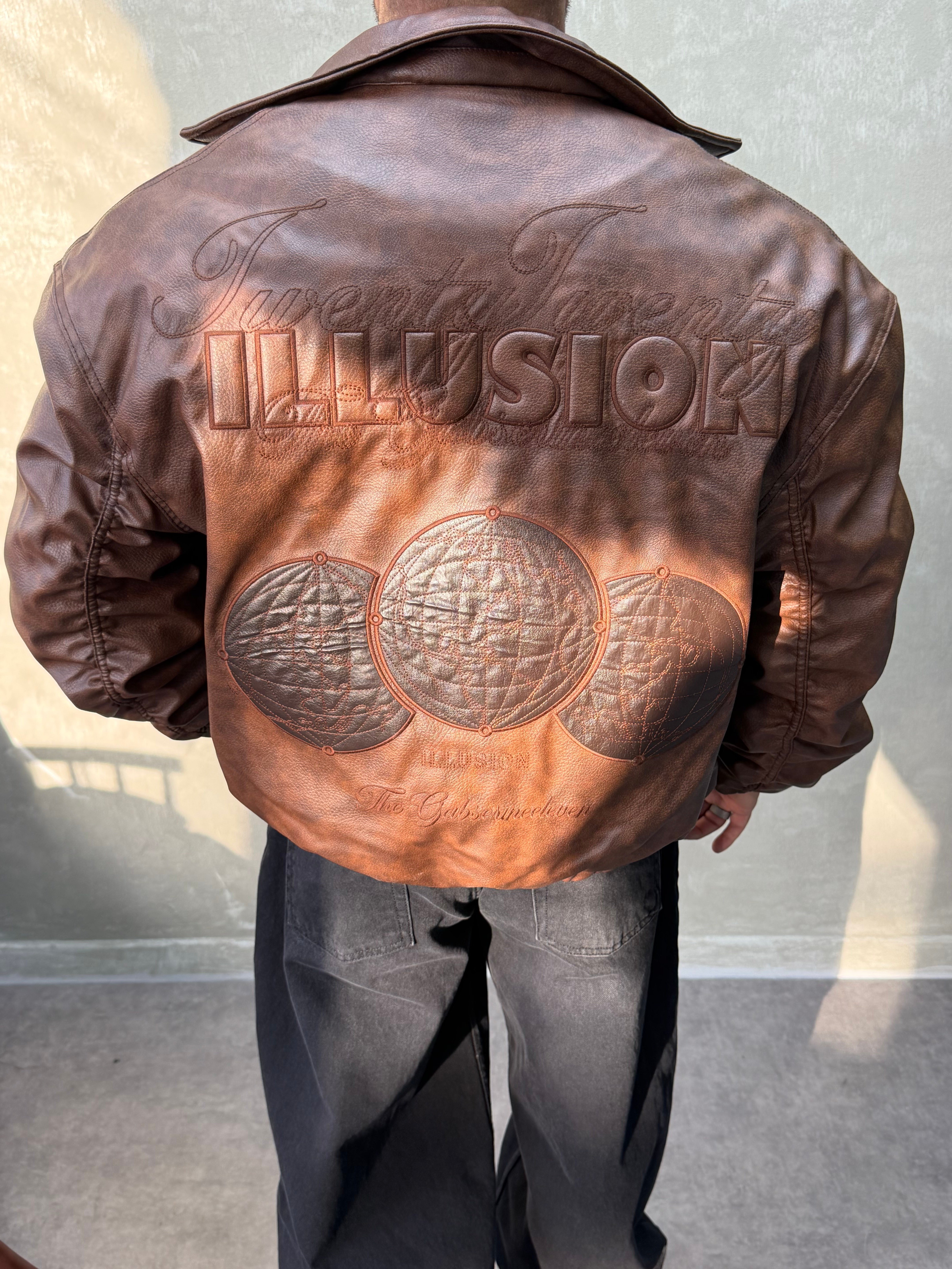 PREMIUM SERİ OVERSIZE BOMBER MONT KAHVERENGİ 