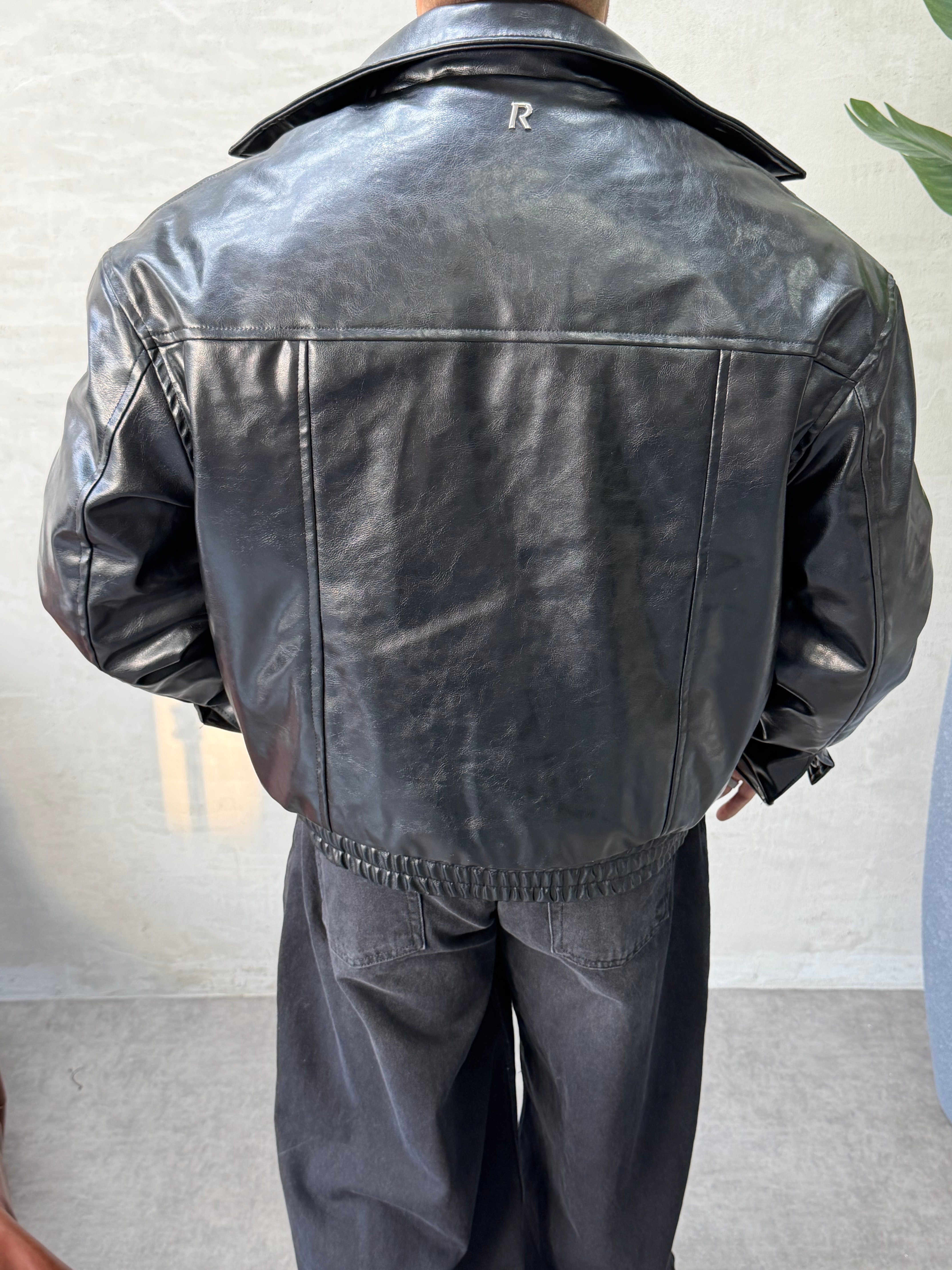 PREMIUM SERİ OVERSIZE BOMBER MONT SİYAH 