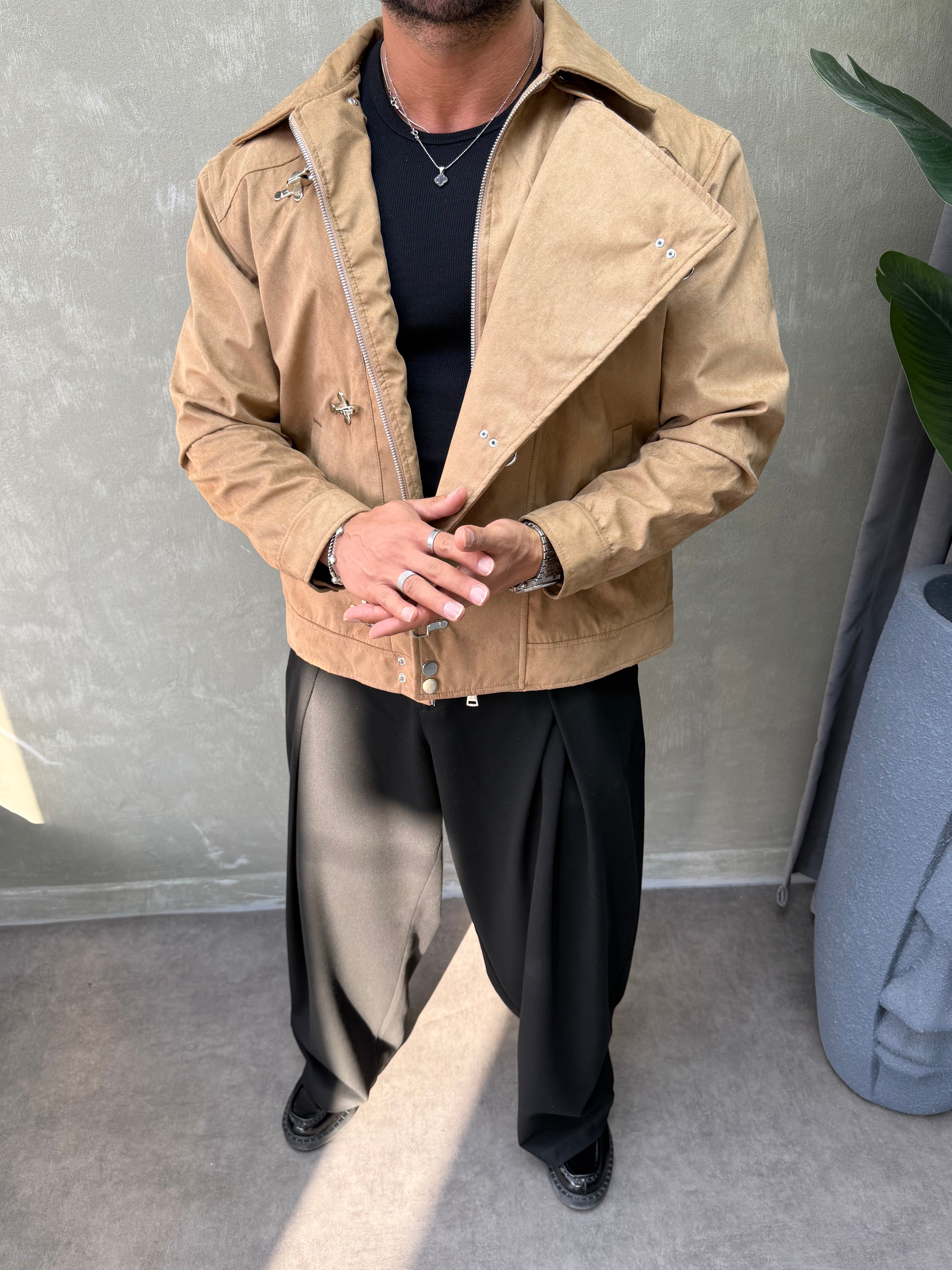 PREMIUM SERİ TASARIM CEKET CAMEL