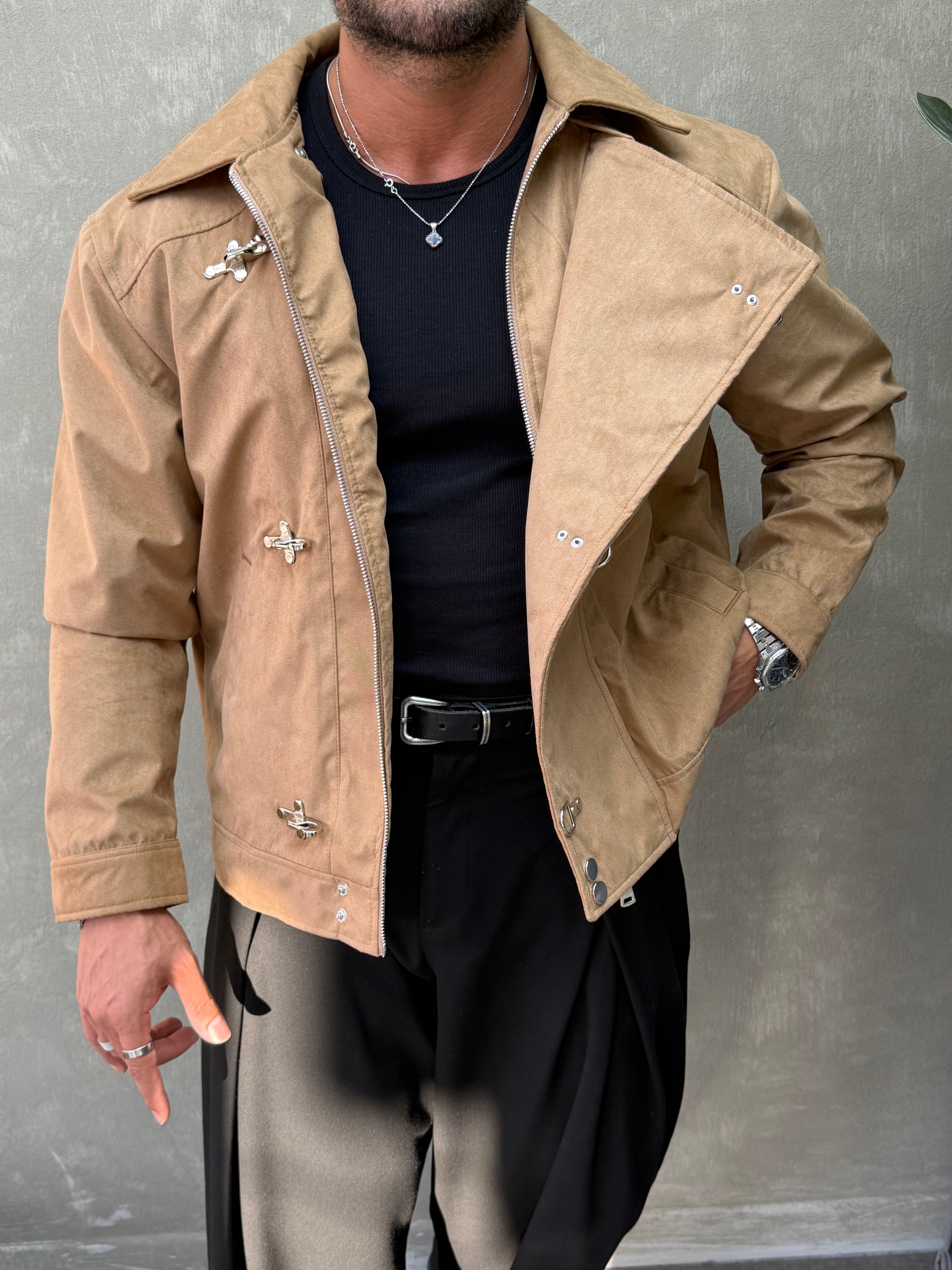 PREMIUM SERİ TASARIM CEKET CAMEL