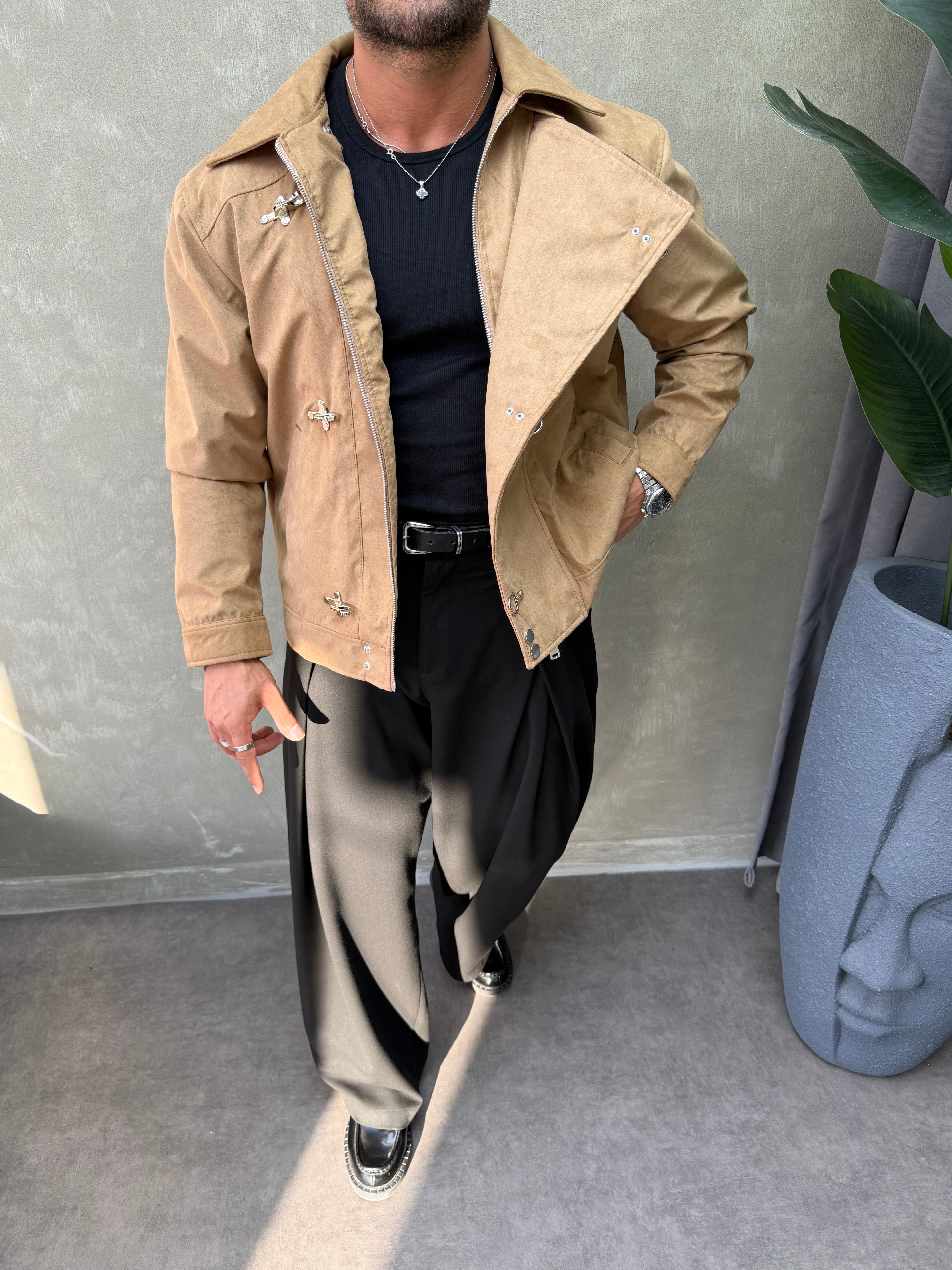 PREMIUM SERİ TASARIM CEKET CAMEL
