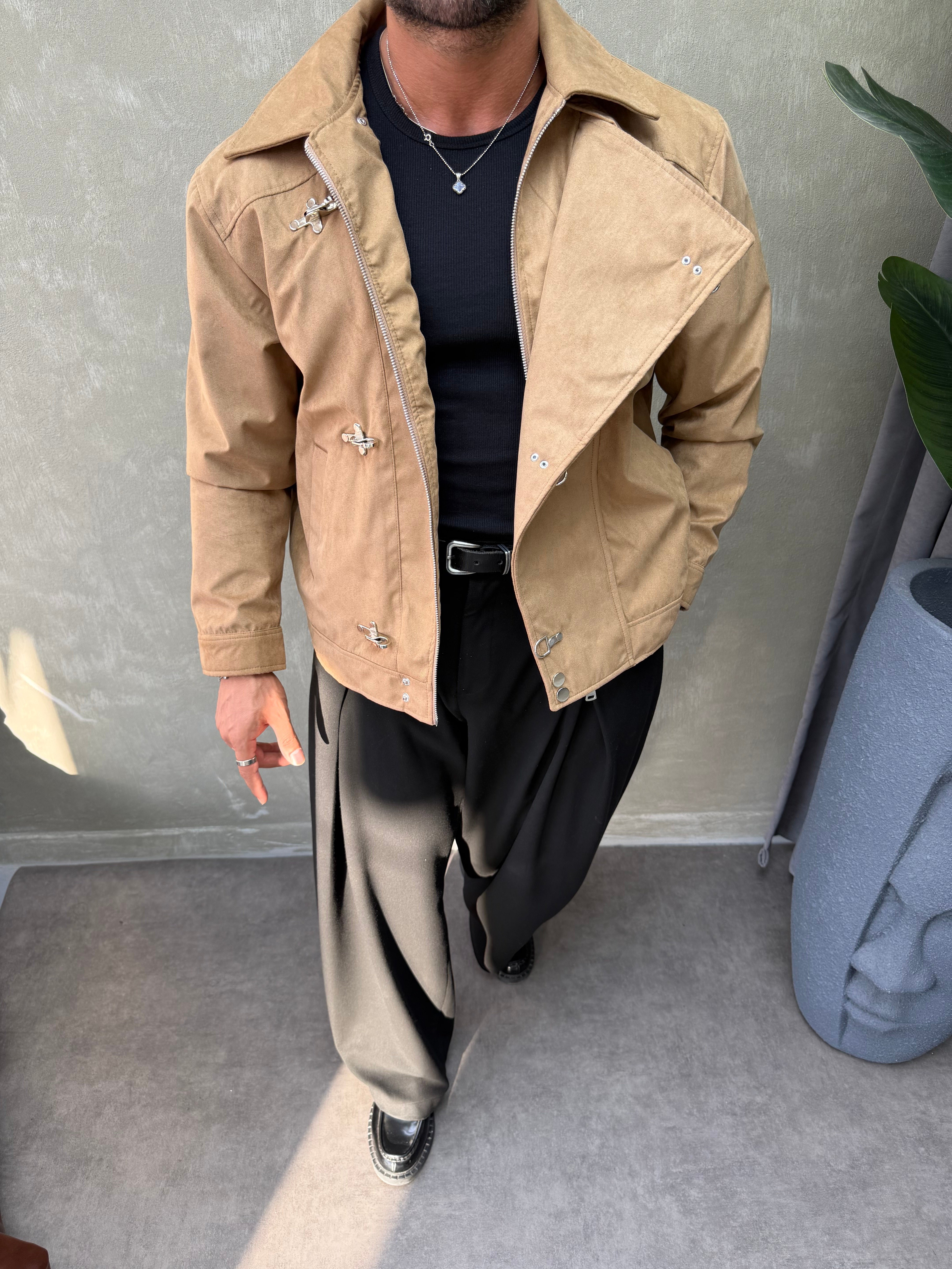 PREMIUM SERİ TASARIM CEKET CAMEL