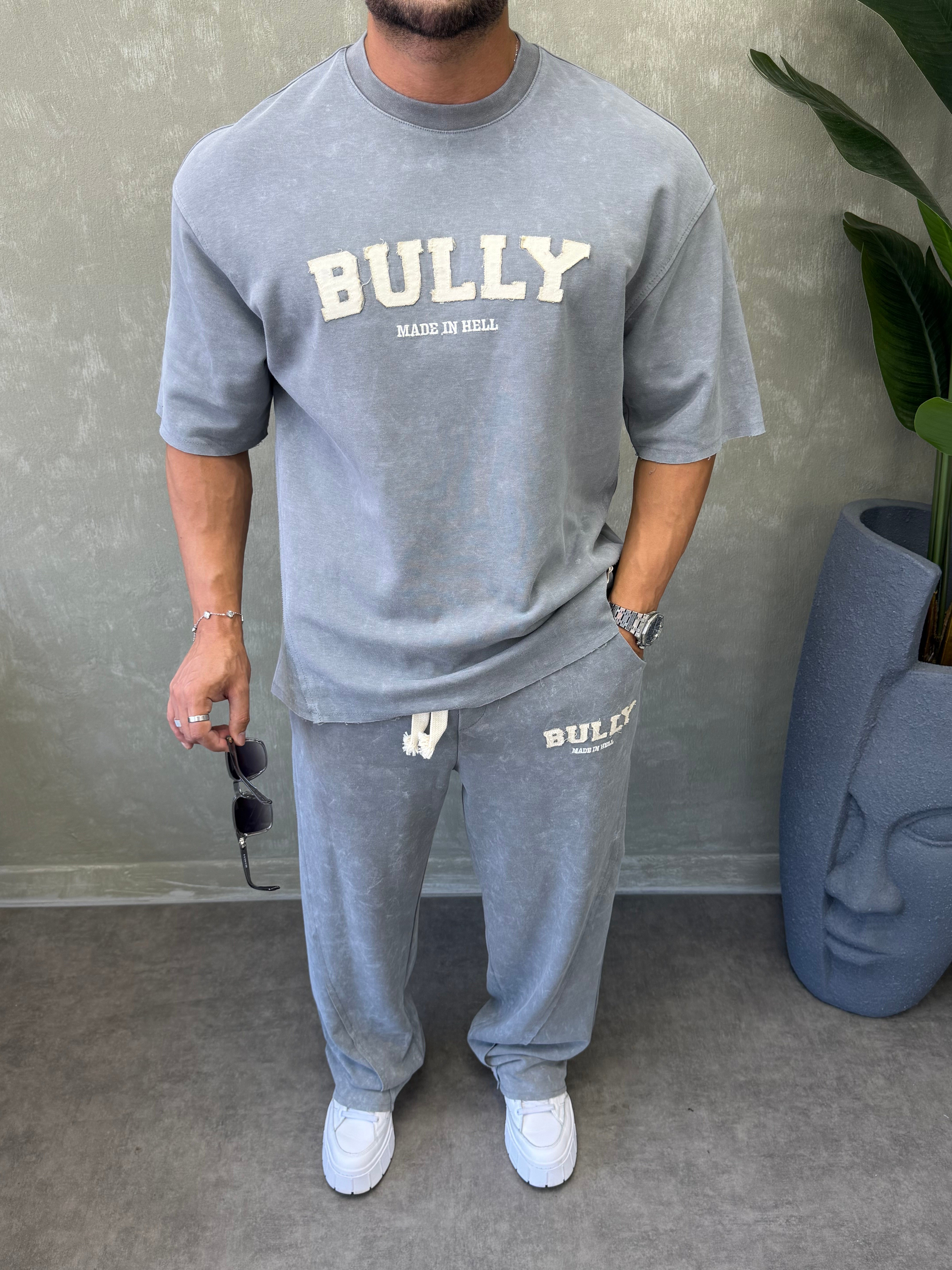PREMIUM YIKAMALI OVERSİZE TAKIM GRİ