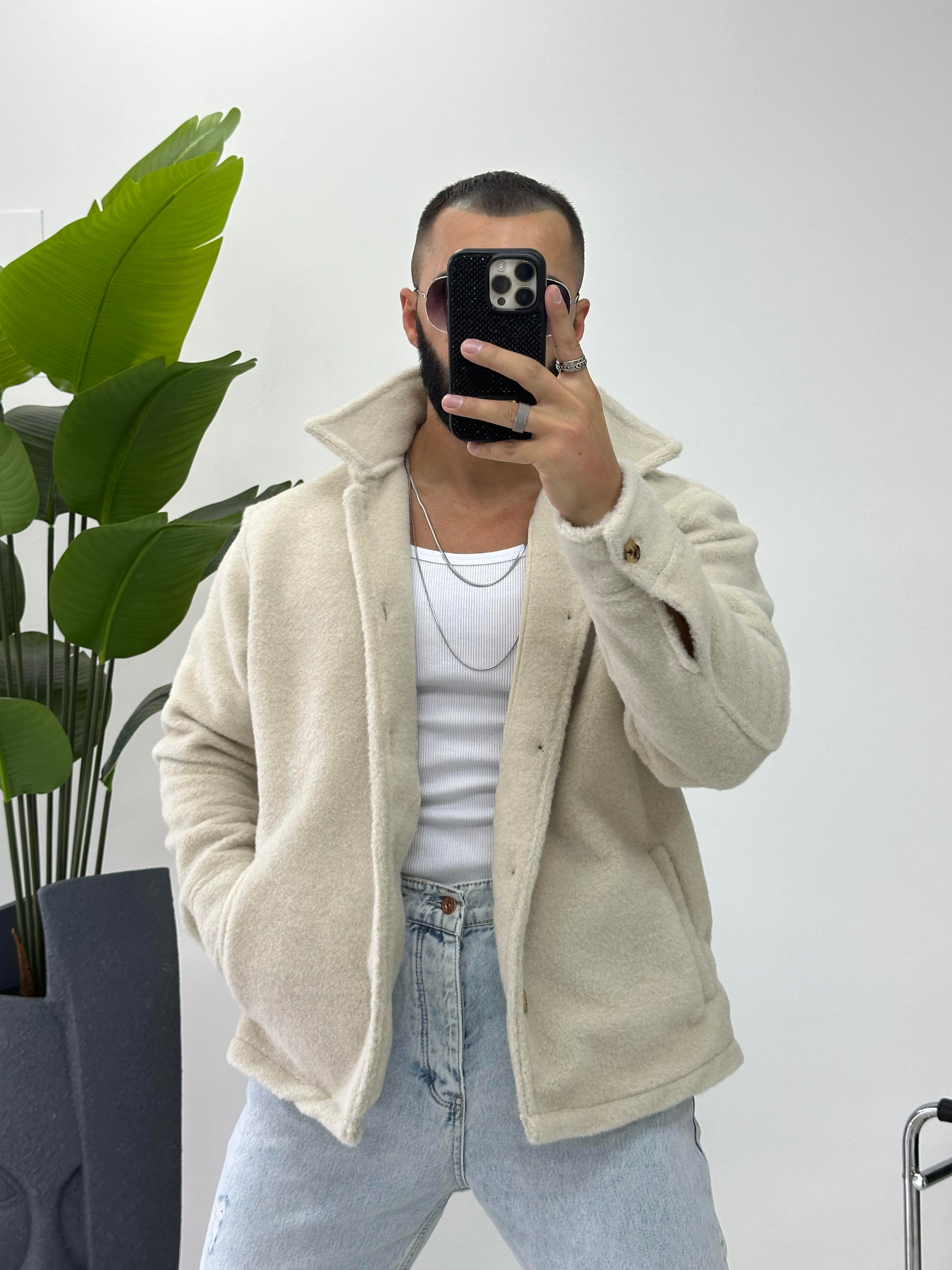 TEDY KUMAŞ CEKET BEJ