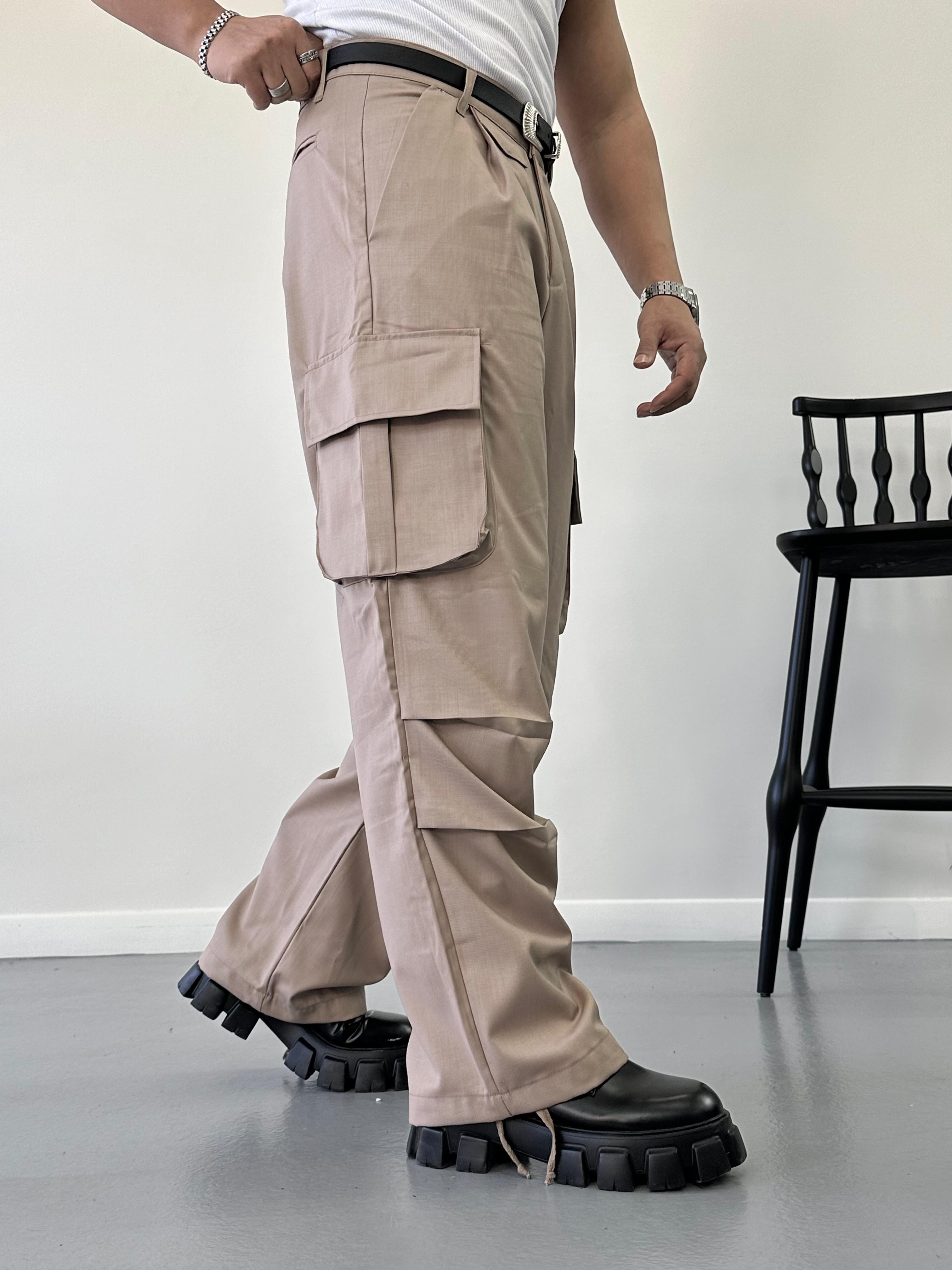 Vizon Baggy Kargo Pantolon