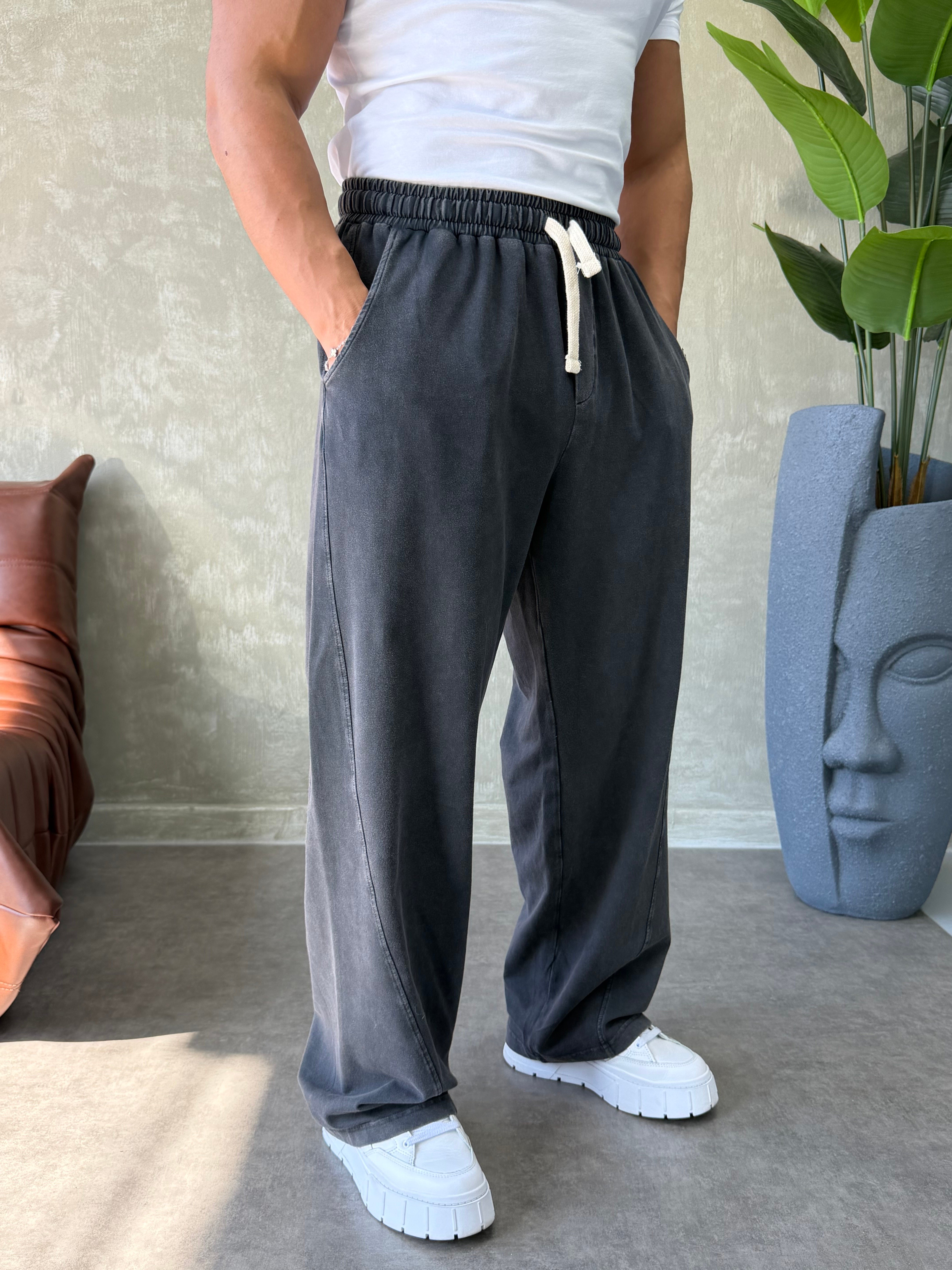 YIKAMALI BAGGY EŞOFMAN ALTI FÜME