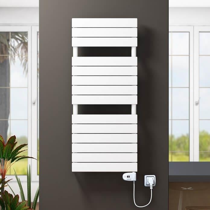 10H Elektrikli Havlupan 600x1180 Beyaz (Thesis Termostat) 600 W